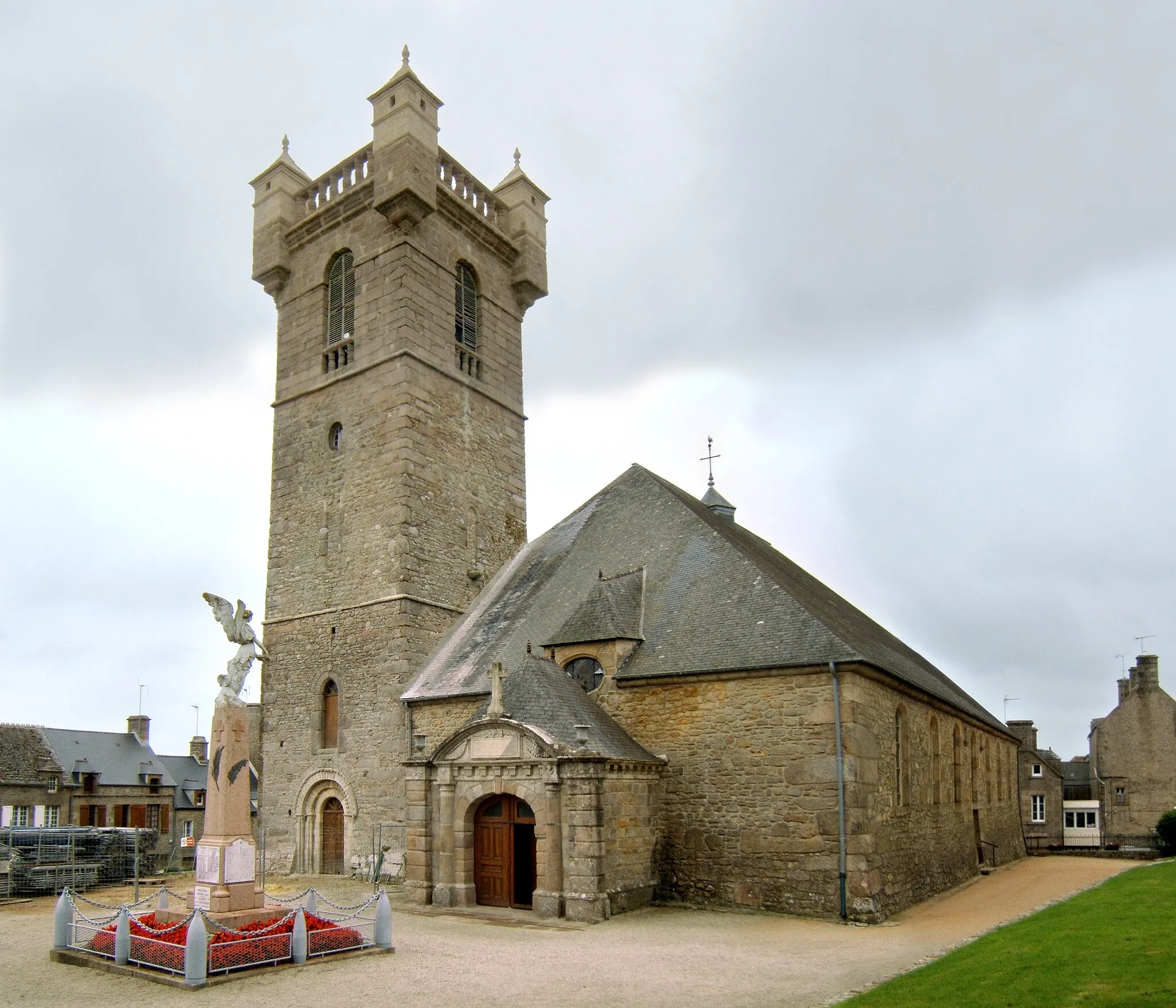 Photo showing: L'église Saint-Pierre de Saint-Pierre-Église dans le département de la Manche.