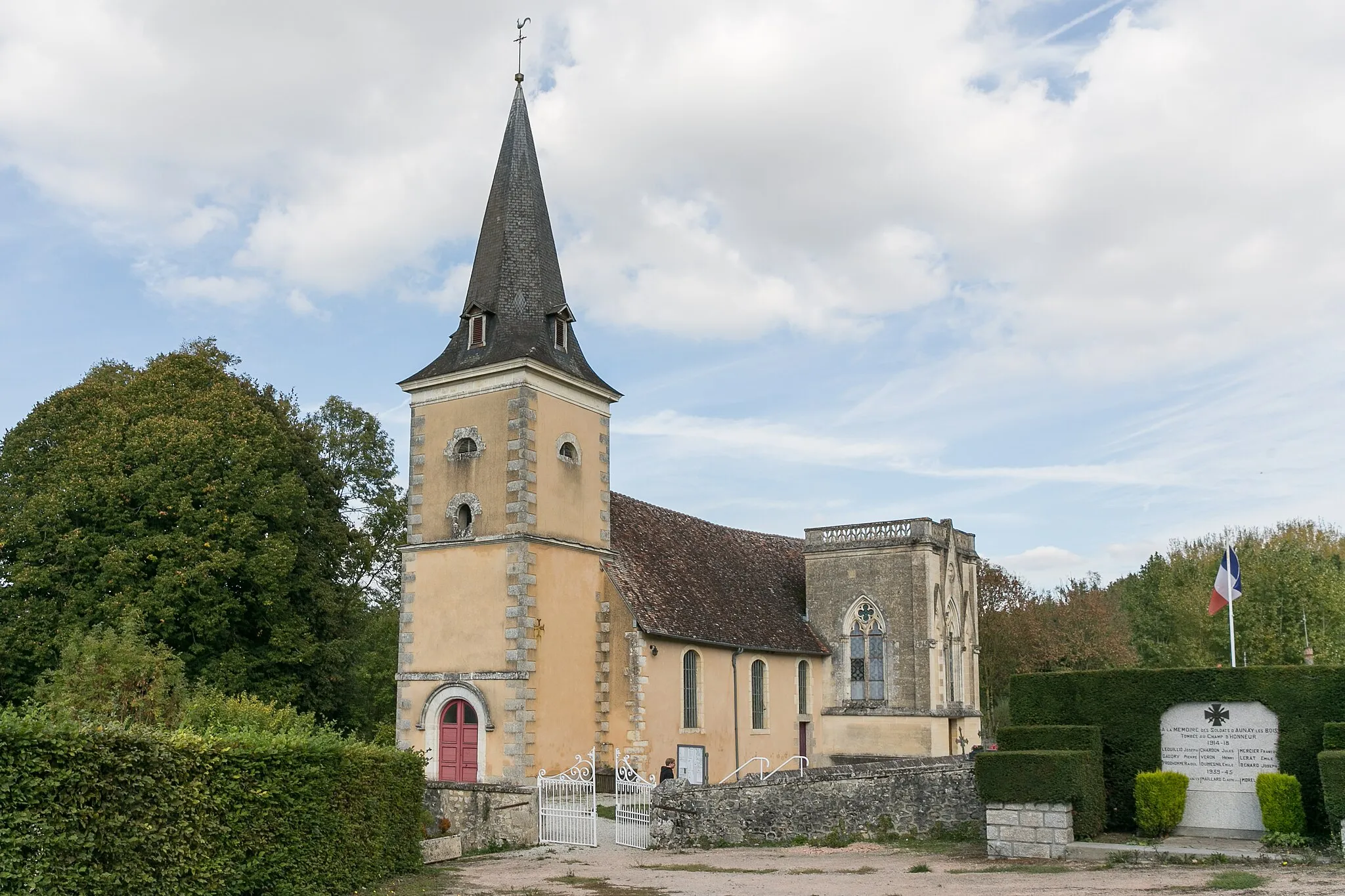 Photo showing: Our Lady church in Aunay-les-Bois.