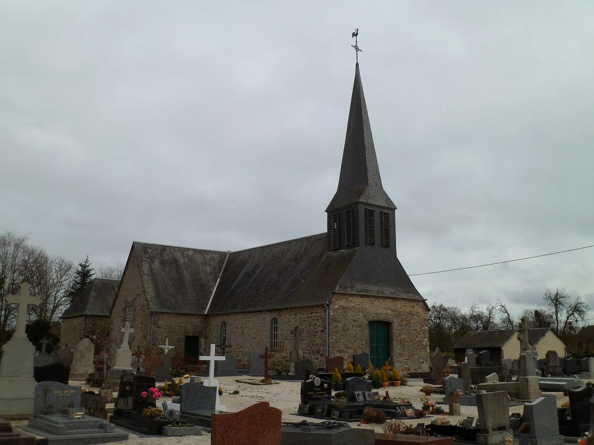 Photo showing: église Saint-Jean-Baptiste de fr:Saint-Jean-du-Corail
