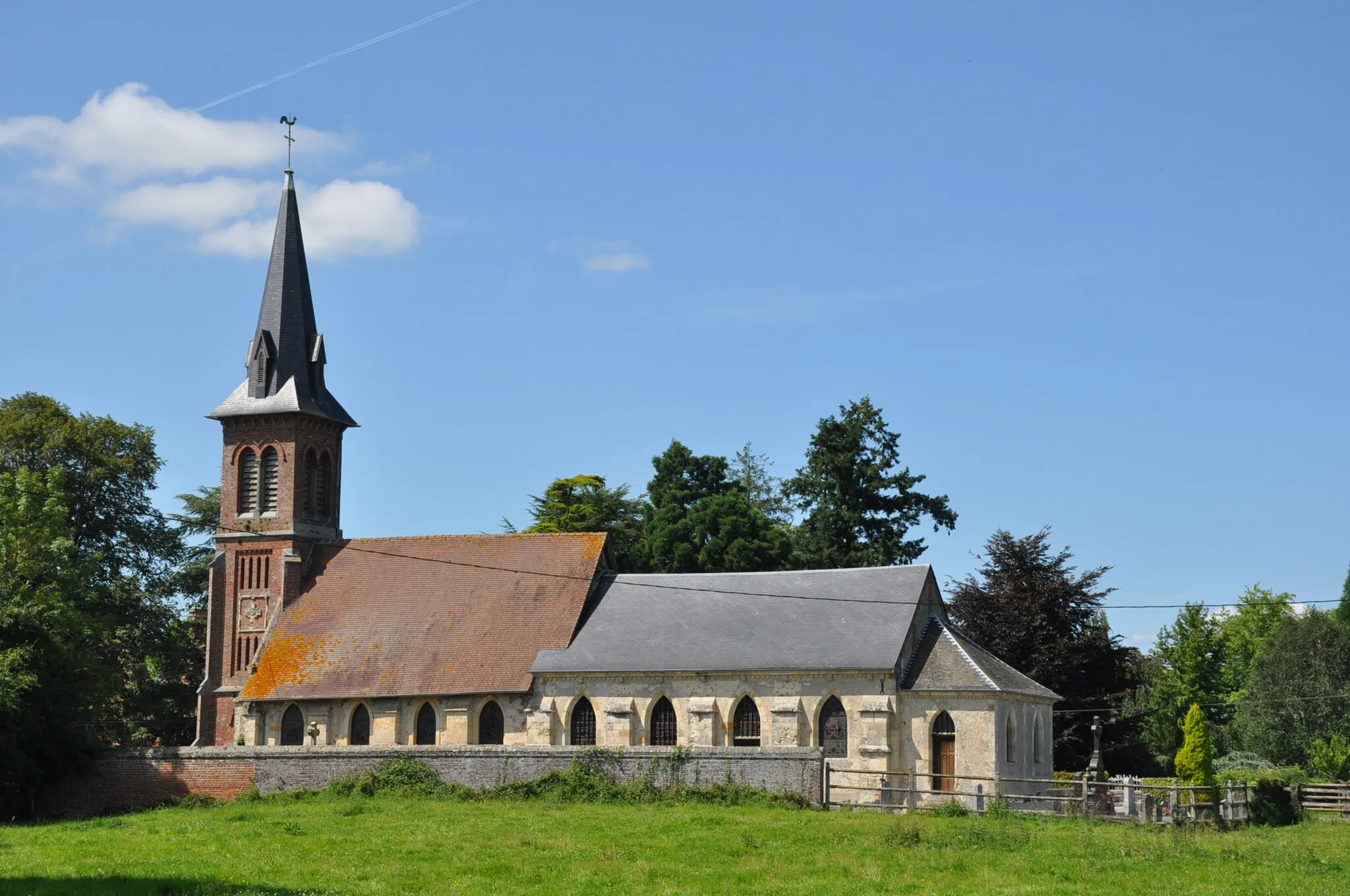 Photo showing: The Notre Dame of Bellou, in Bellou (Calvados department, Lower Normandy, France).