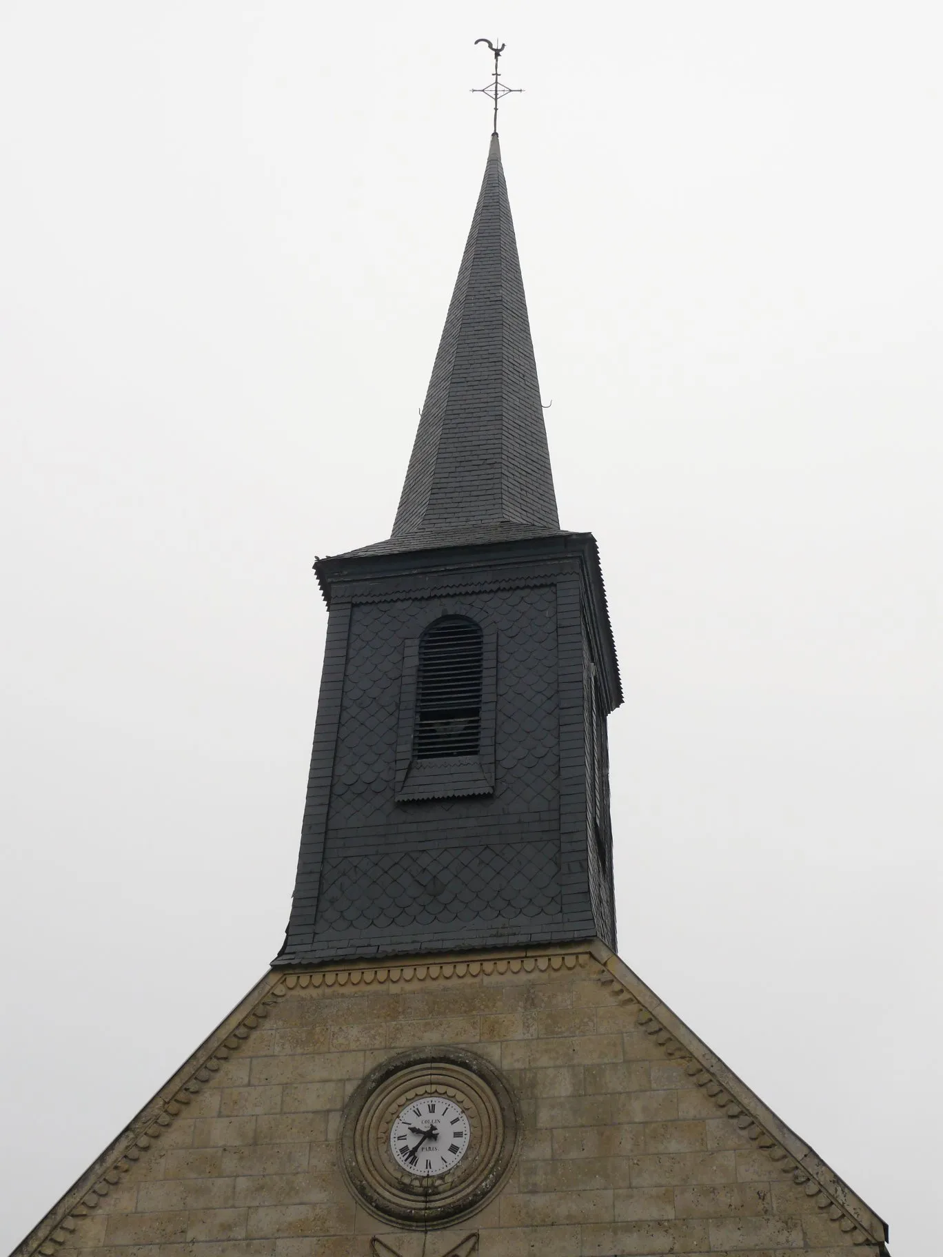 Photo showing: Saint-Vigor's church of Saint-Loup-de-Fribois (Calvados, Basse-Normandie, France).