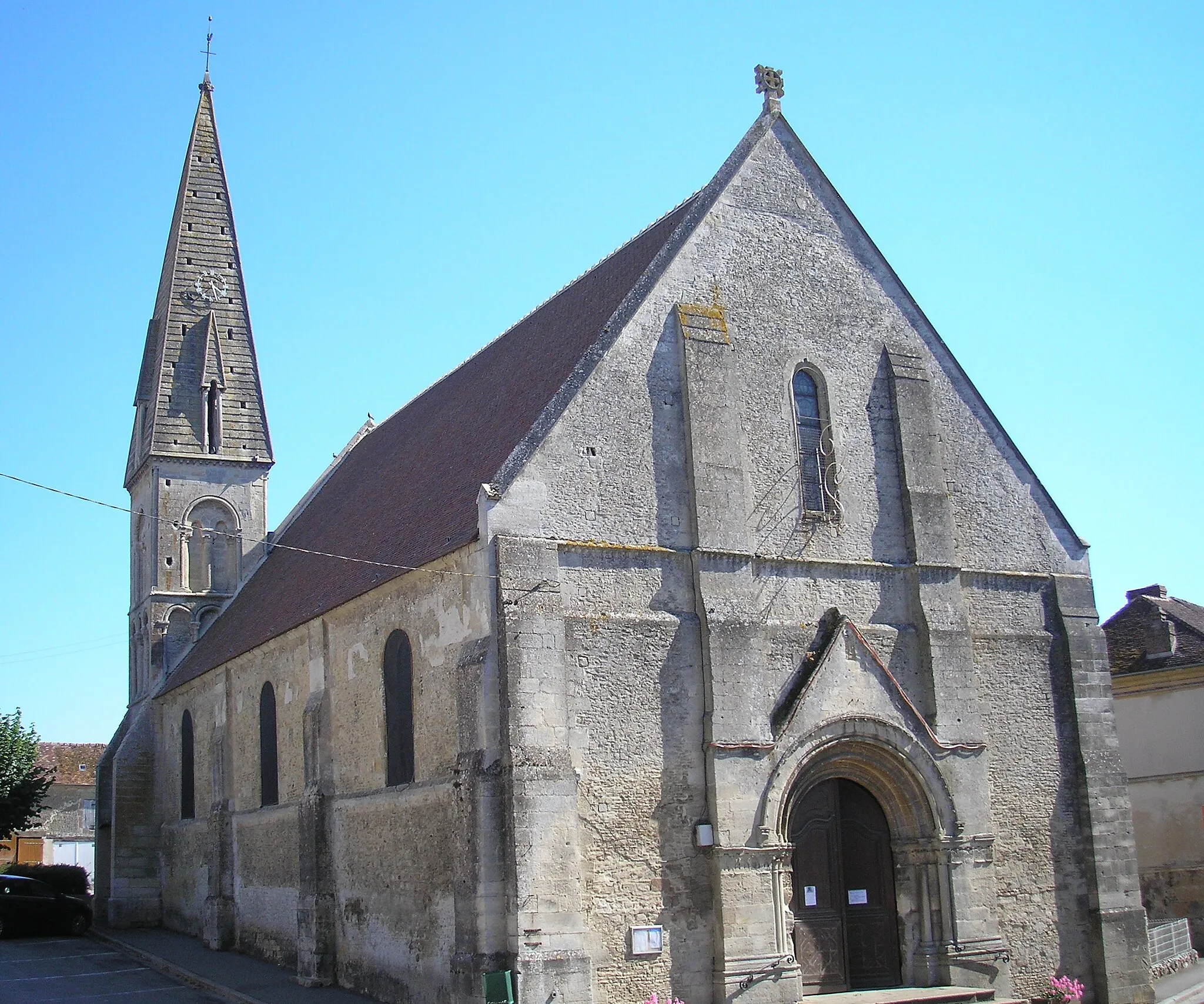 Photo showing: Chambois (Normandie, France). L'église Saint-Martin.
