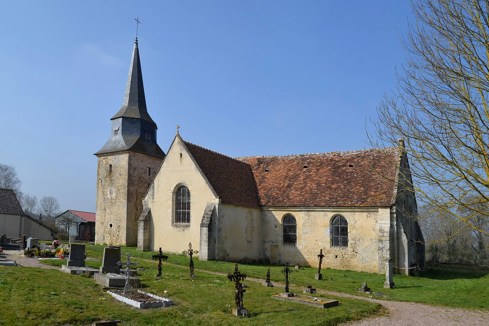 Photo showing: Église Saint-Gervais et Saint-Protais de Cuy, commune d'Occagnes (Orne)