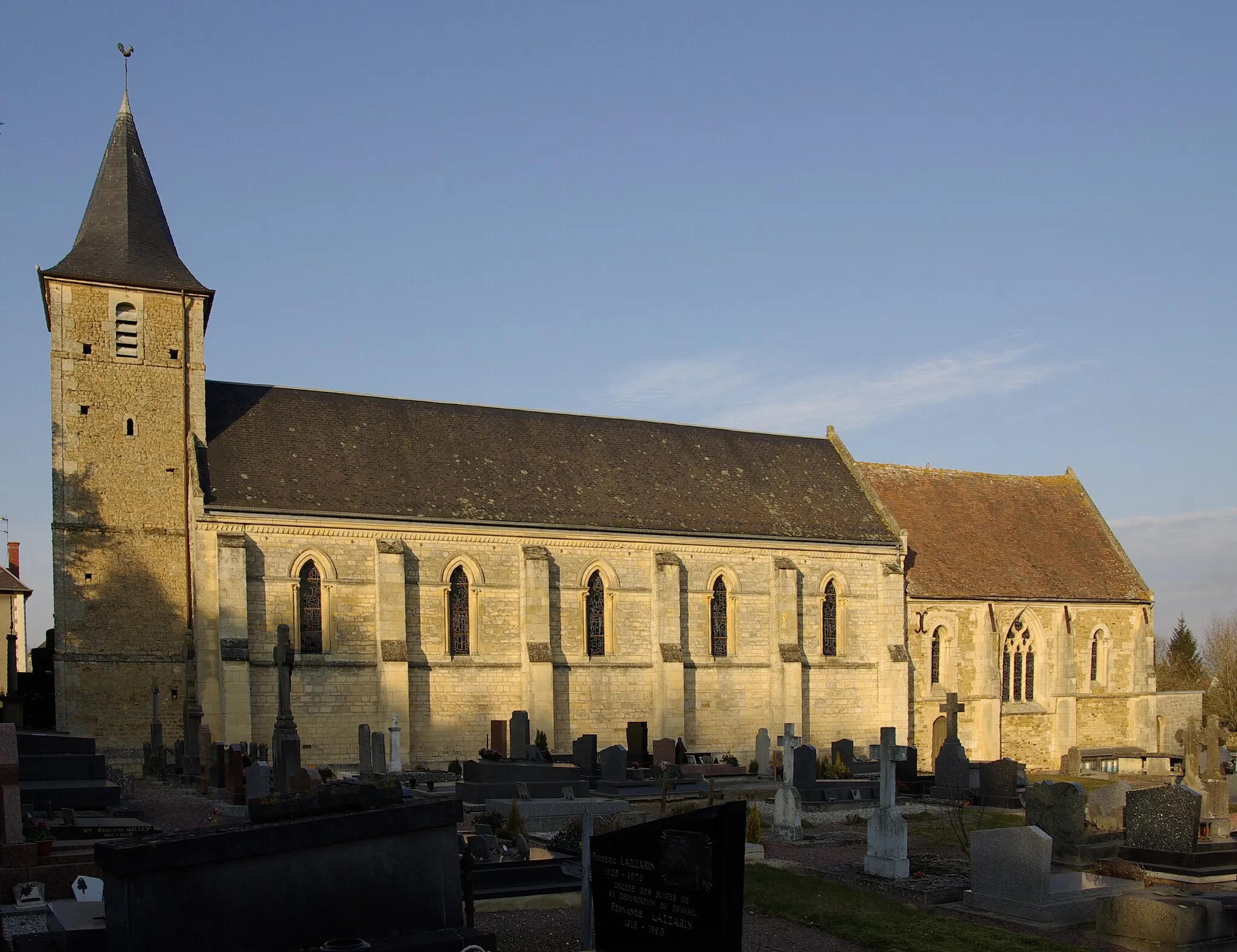 Photo showing: Church of Amayé-sur-Orne