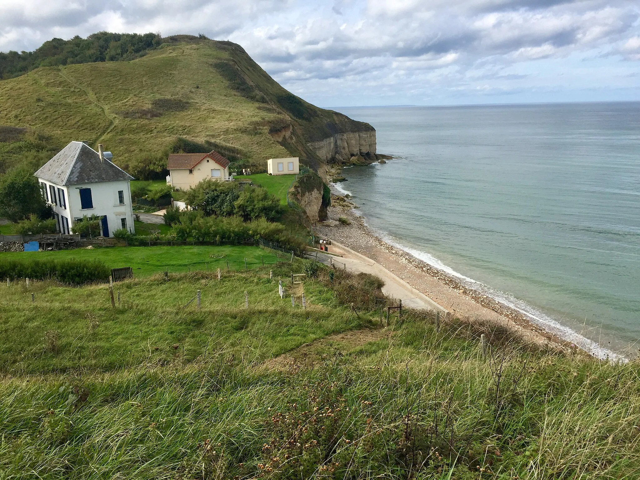 Photo showing: Vue depuis fortifications WN59