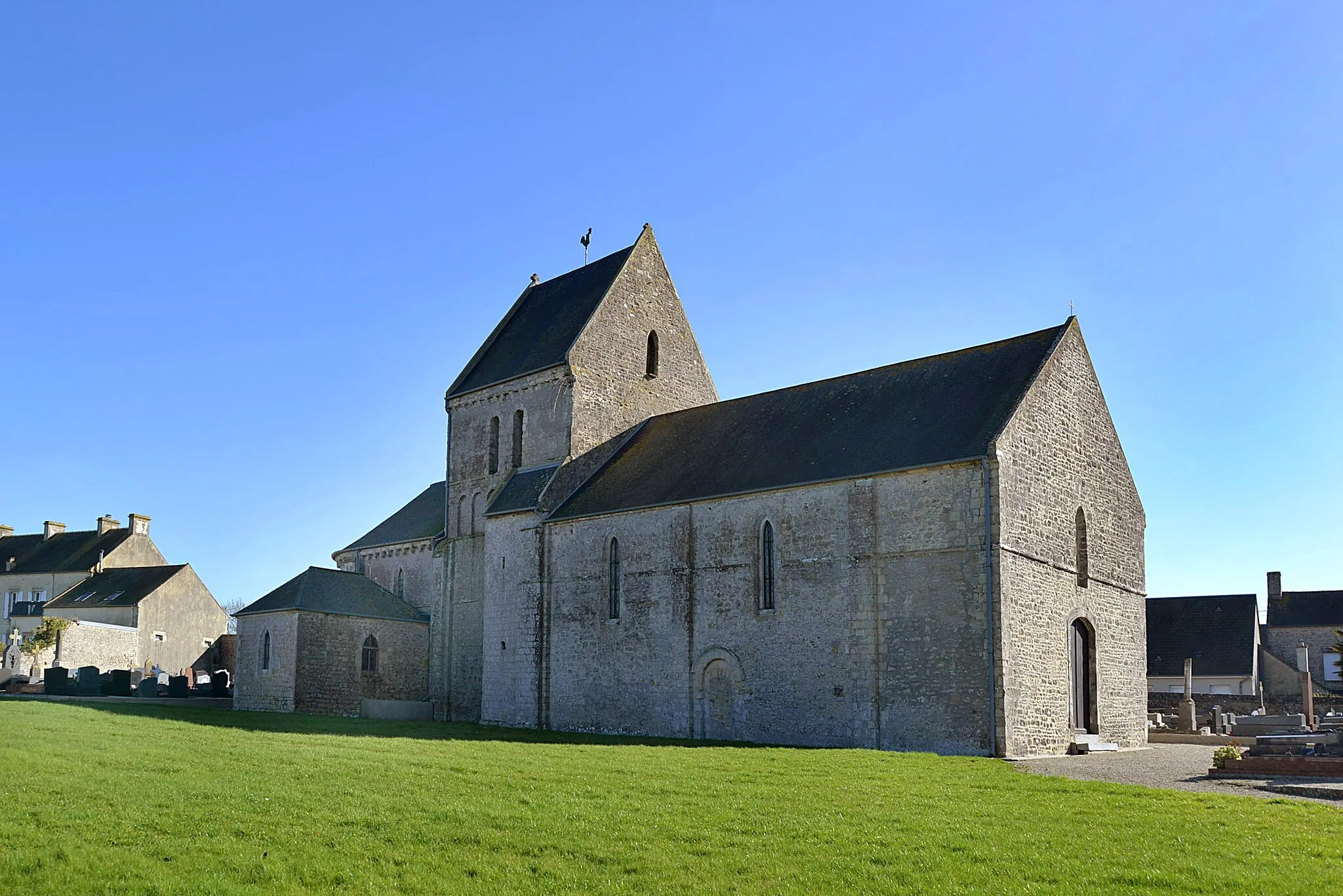 Photo showing: Osmanville<>Église Saint-Martin