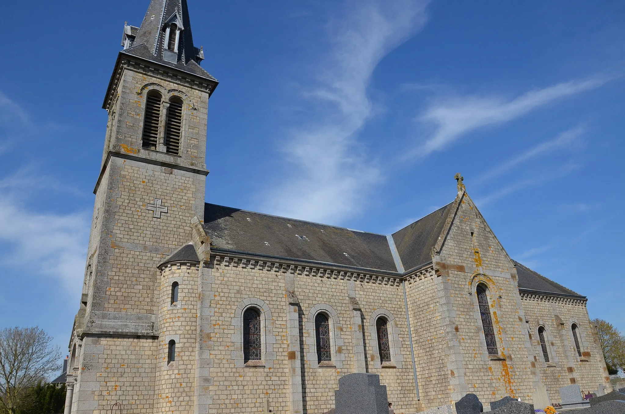 Photo showing: Église Saint-Martin de Mont-Bertrand.
