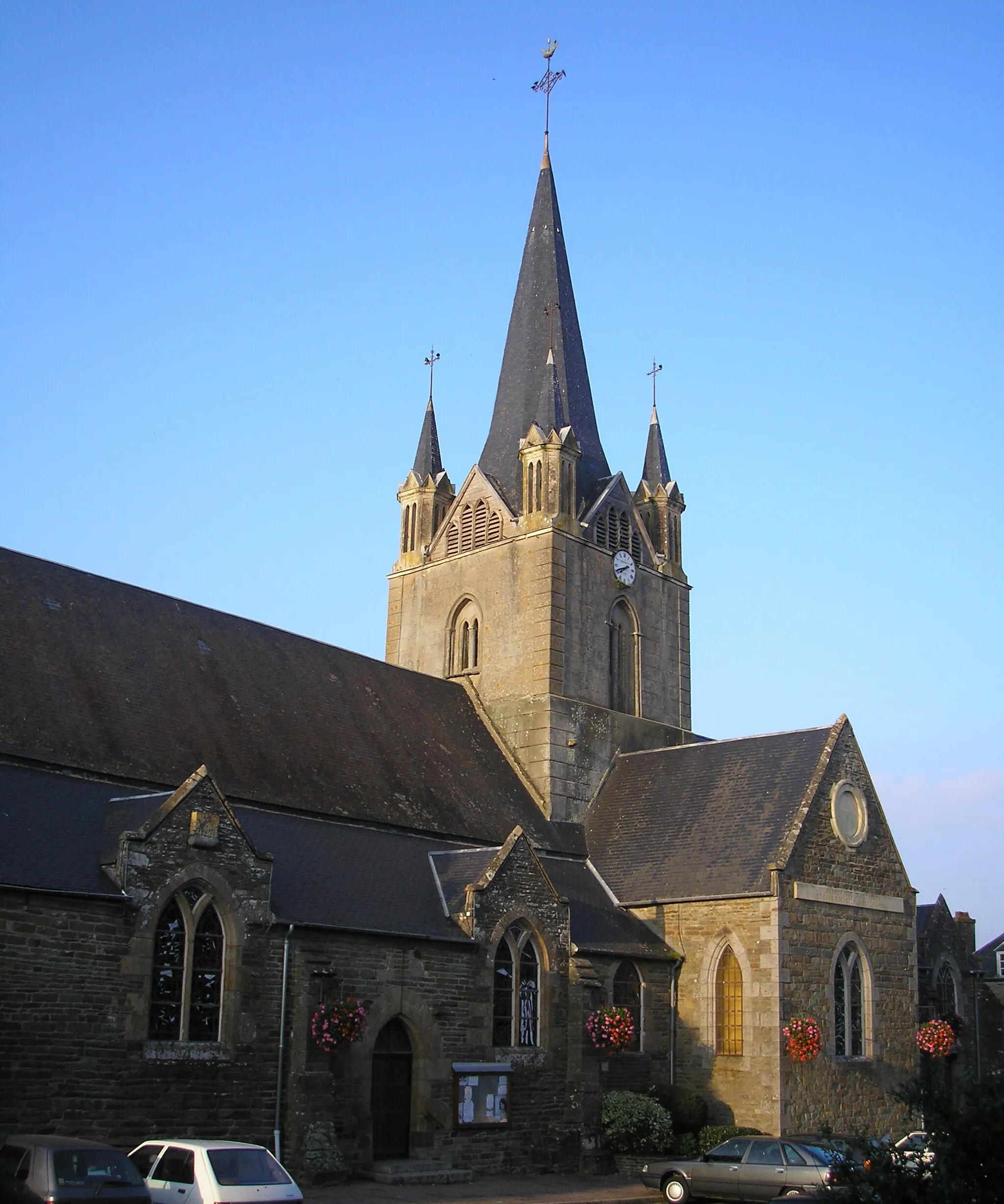 Photo showing: Vassy (Normandie, France). L'église.