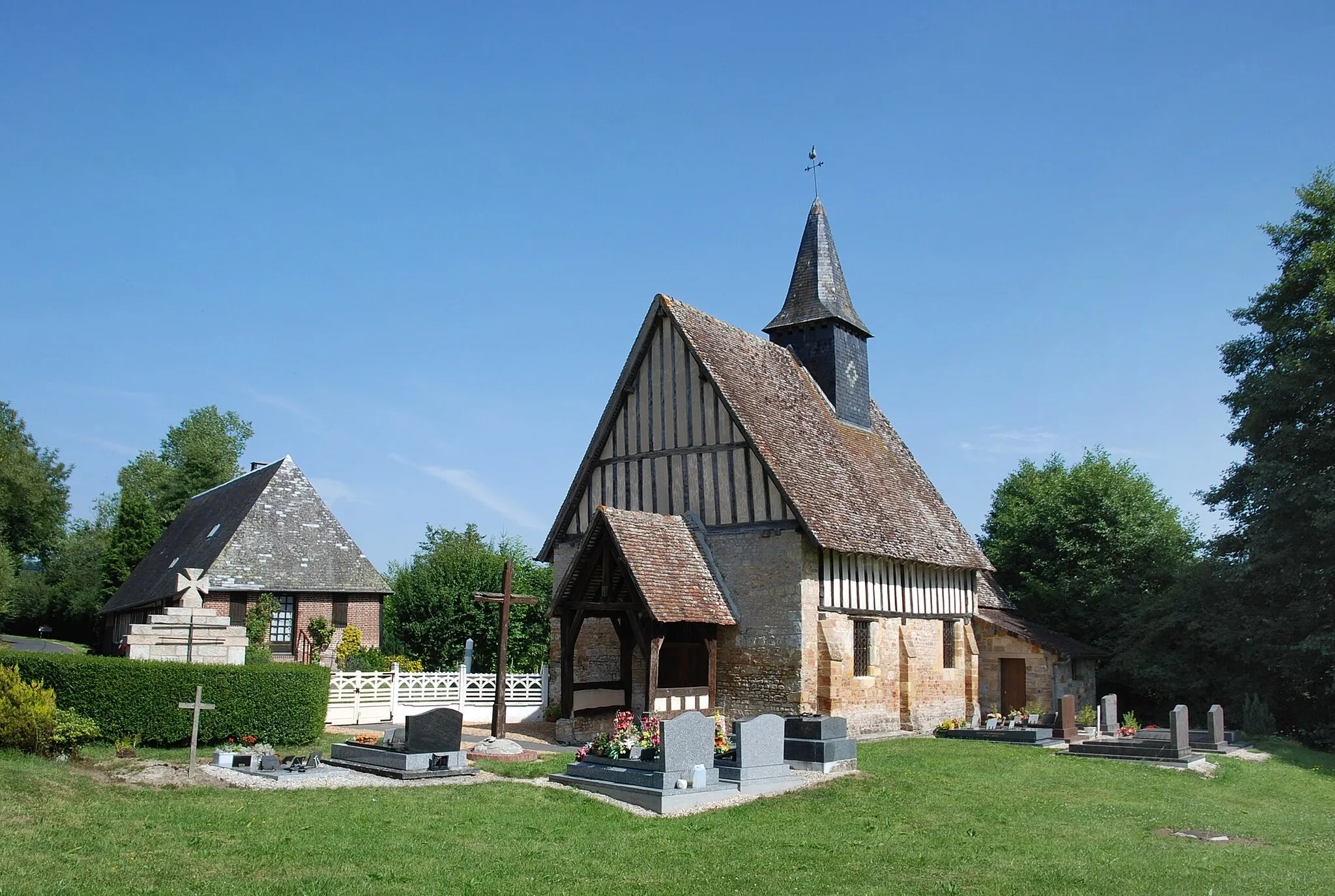 Photo showing: Les Autels-Saint-Bazile (Calvados, Normandie, France)