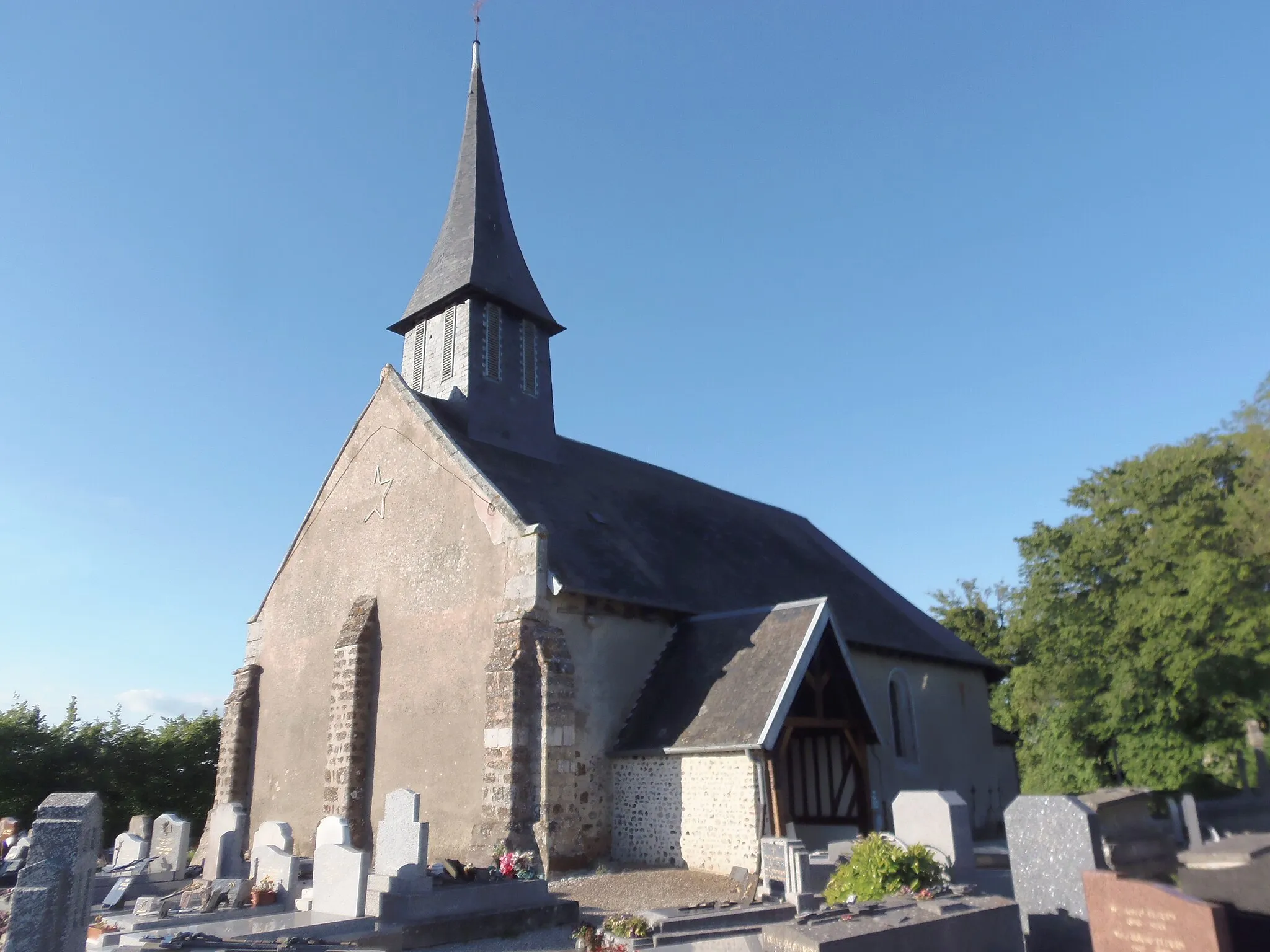 Photo showing: Friardel (Normandie, France). L'église Saint-Martin.