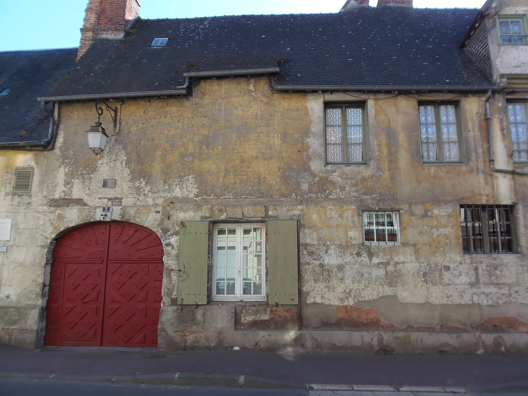 Photo showing: Orbec (Normandie, France). L'hôtel de Croisy.
