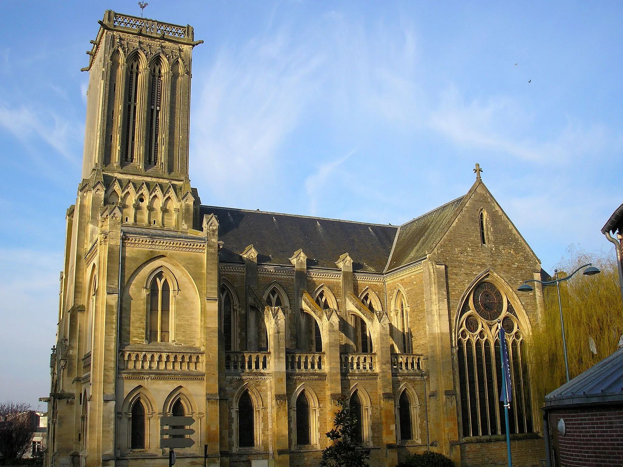 Photo showing: Villers-sur-Mer (Normandie, France). L'église Saint-Martin.