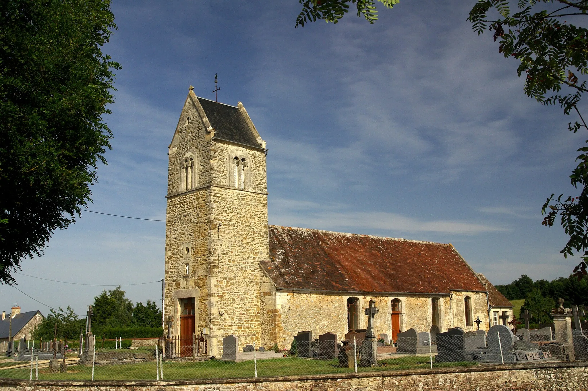 Photo showing: L'église de Bonnoeil, Calvados.