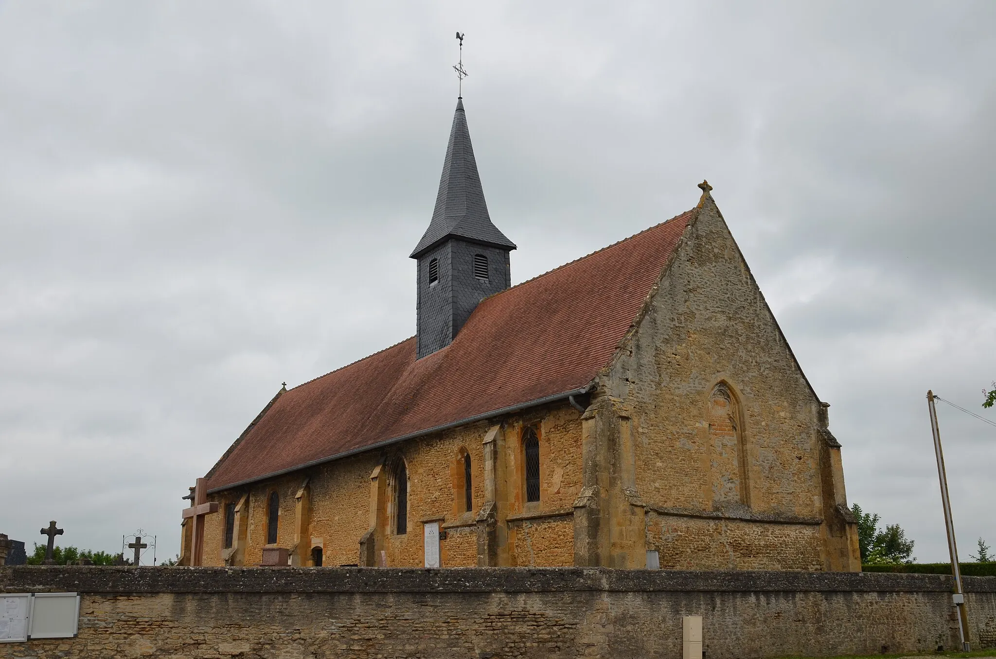 Photo showing: Église Saint-Martin de Bretteville-sur-Dives.