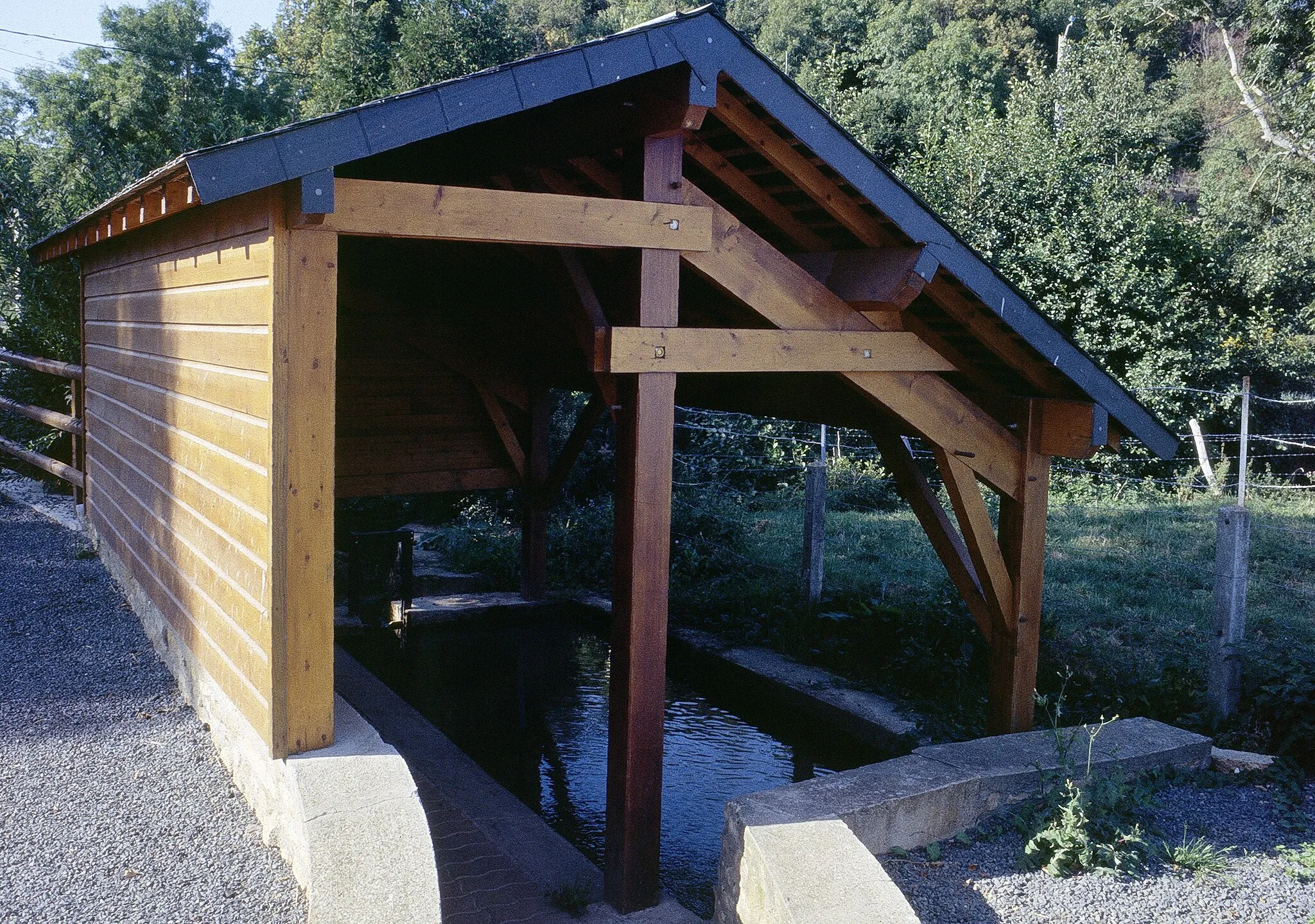 Photo showing: Wash house in Bretteville-sur-Laize to hamlet called "Jacob-Mesnil"