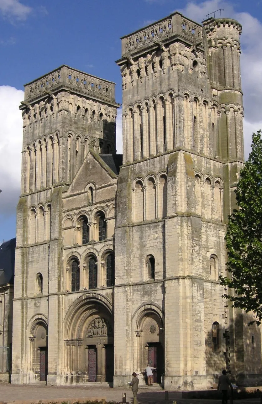 Photo showing: Trinite Church, formerly l'Abbaye aux Dames, Caen, Department of Calvados, Region of Normandy (former Lower Normandy), France.