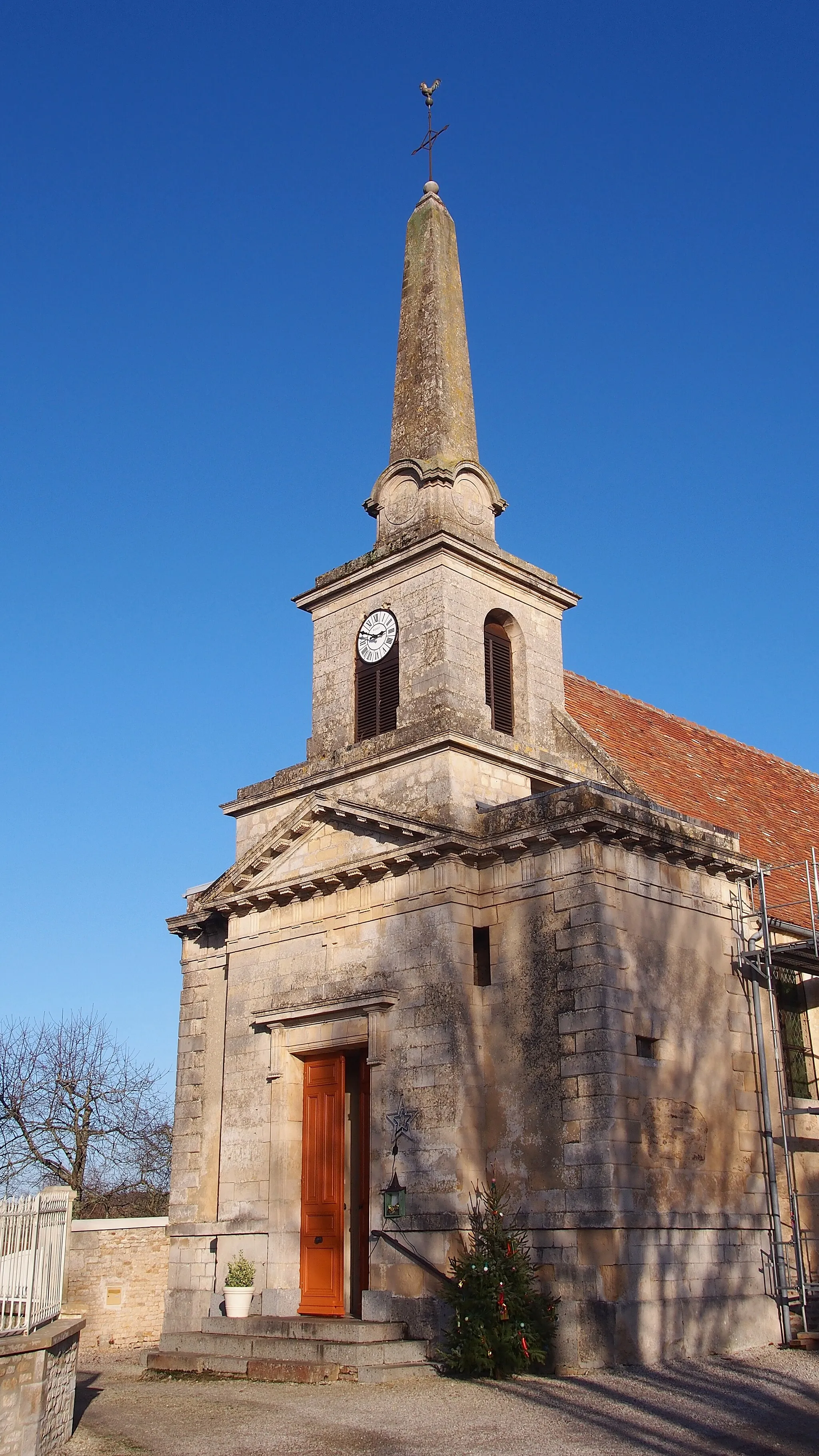 Photo showing: Eraines (Normandie, France). L'église Saint-Rieul.