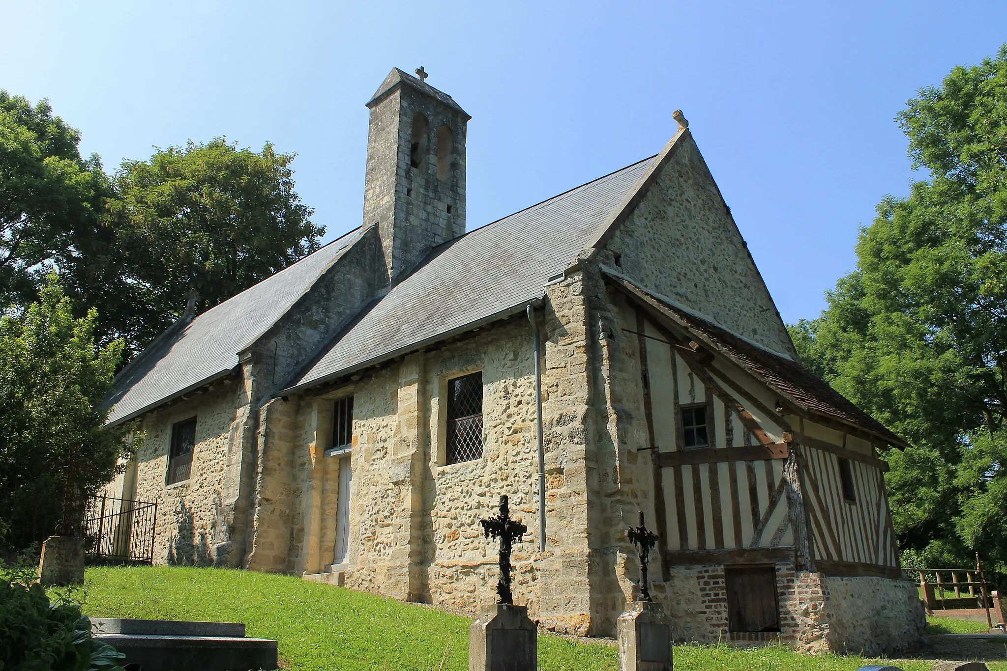Photo showing: Eglise Notre-Dame à Heuland (Calvados)