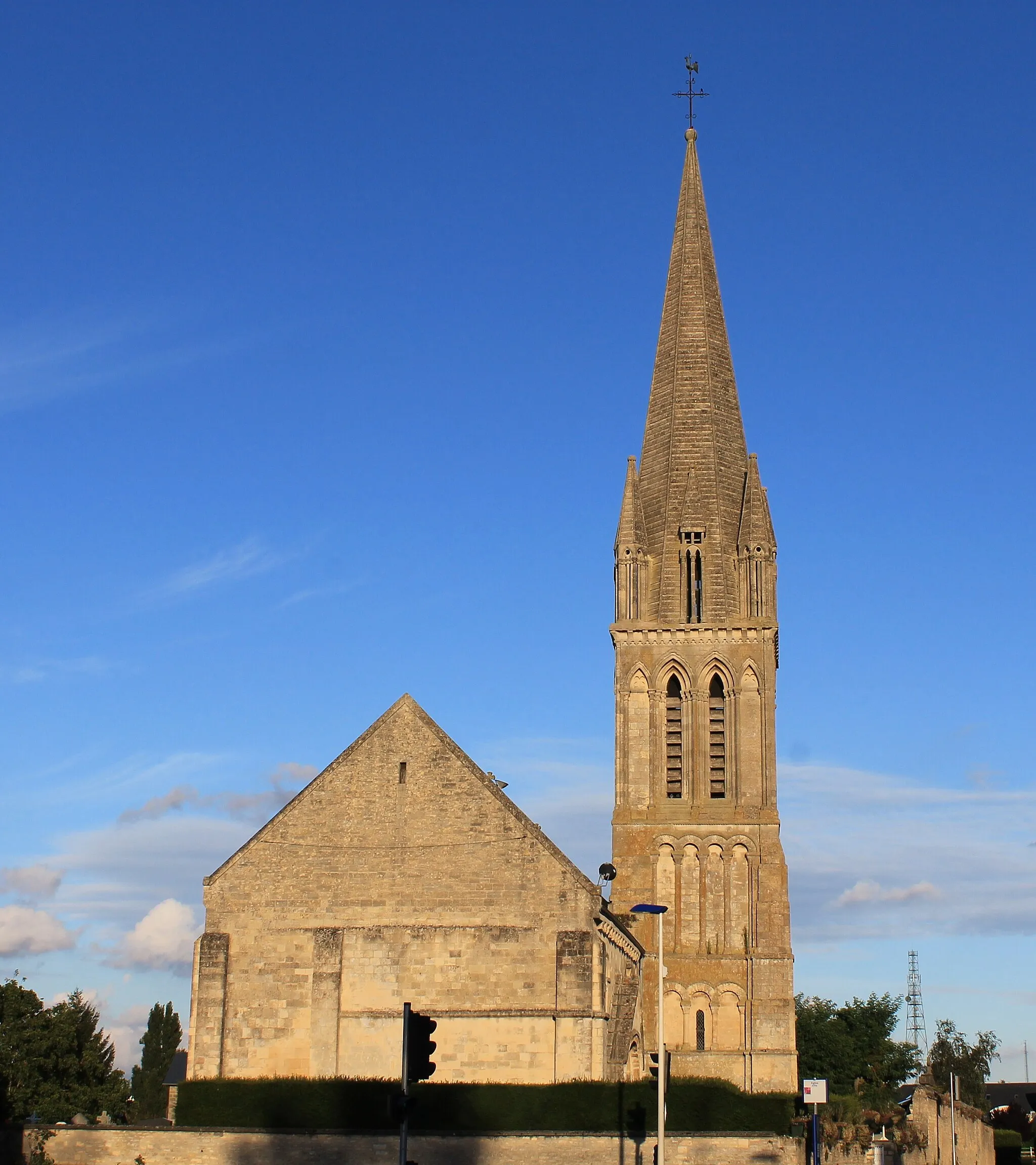 Photo showing: Église saint-André d'Ifs (Calvados)