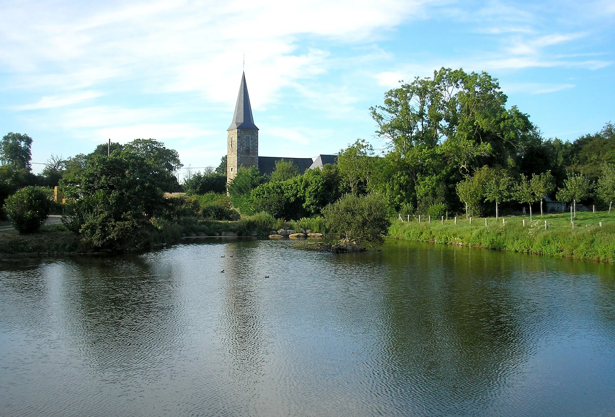 Photo showing: Le Désert (Normandie, France). L'église Notre-Dame.