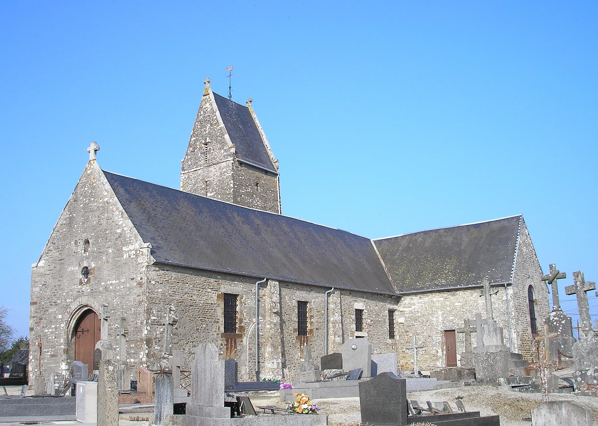 Photo showing: Le Theil-Bocage (Normandie, France). L'église Saint-Martin.