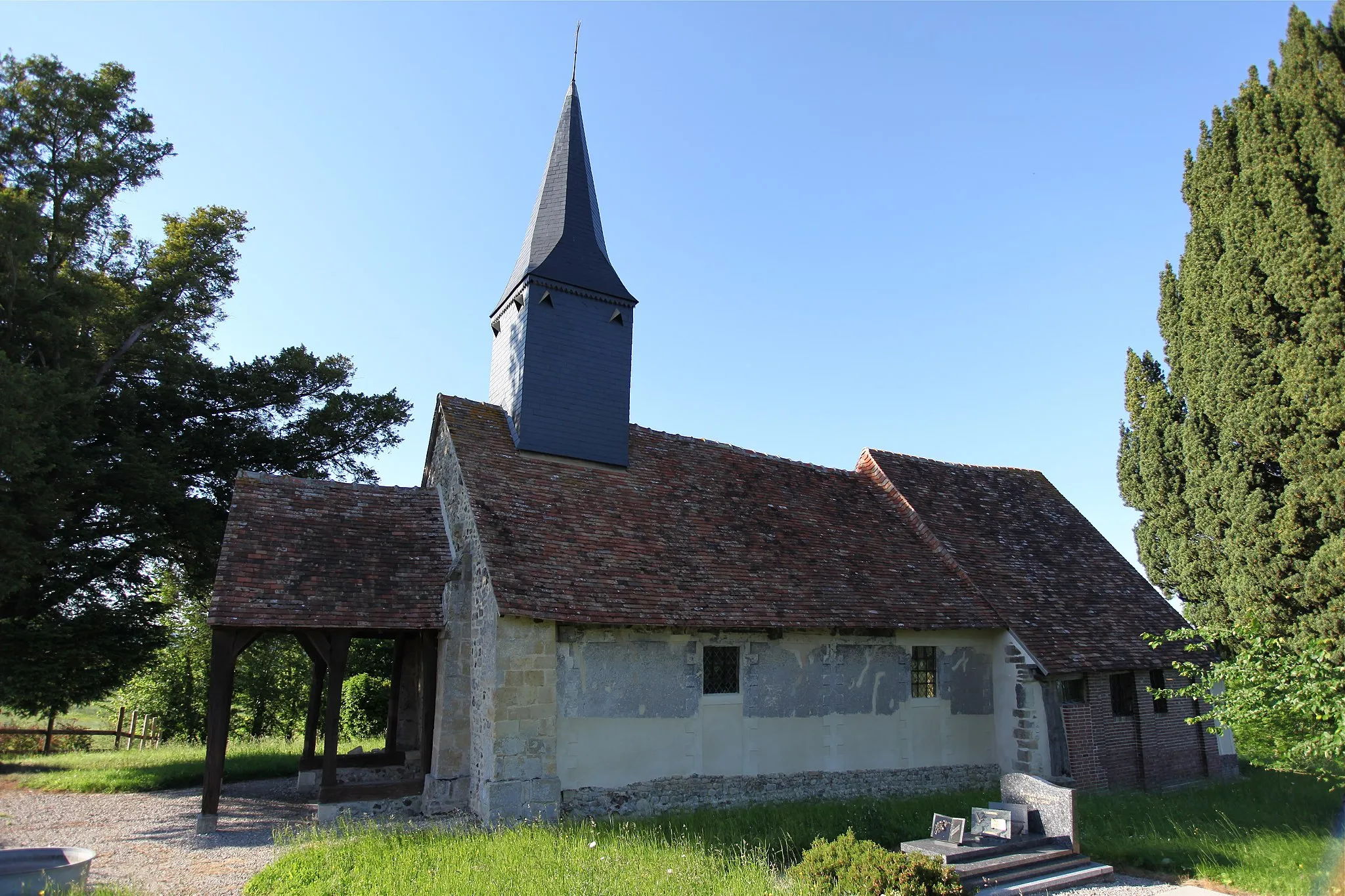 Photo showing: Église de Saint-Martin du Mesnil-Oury, Calvados, France