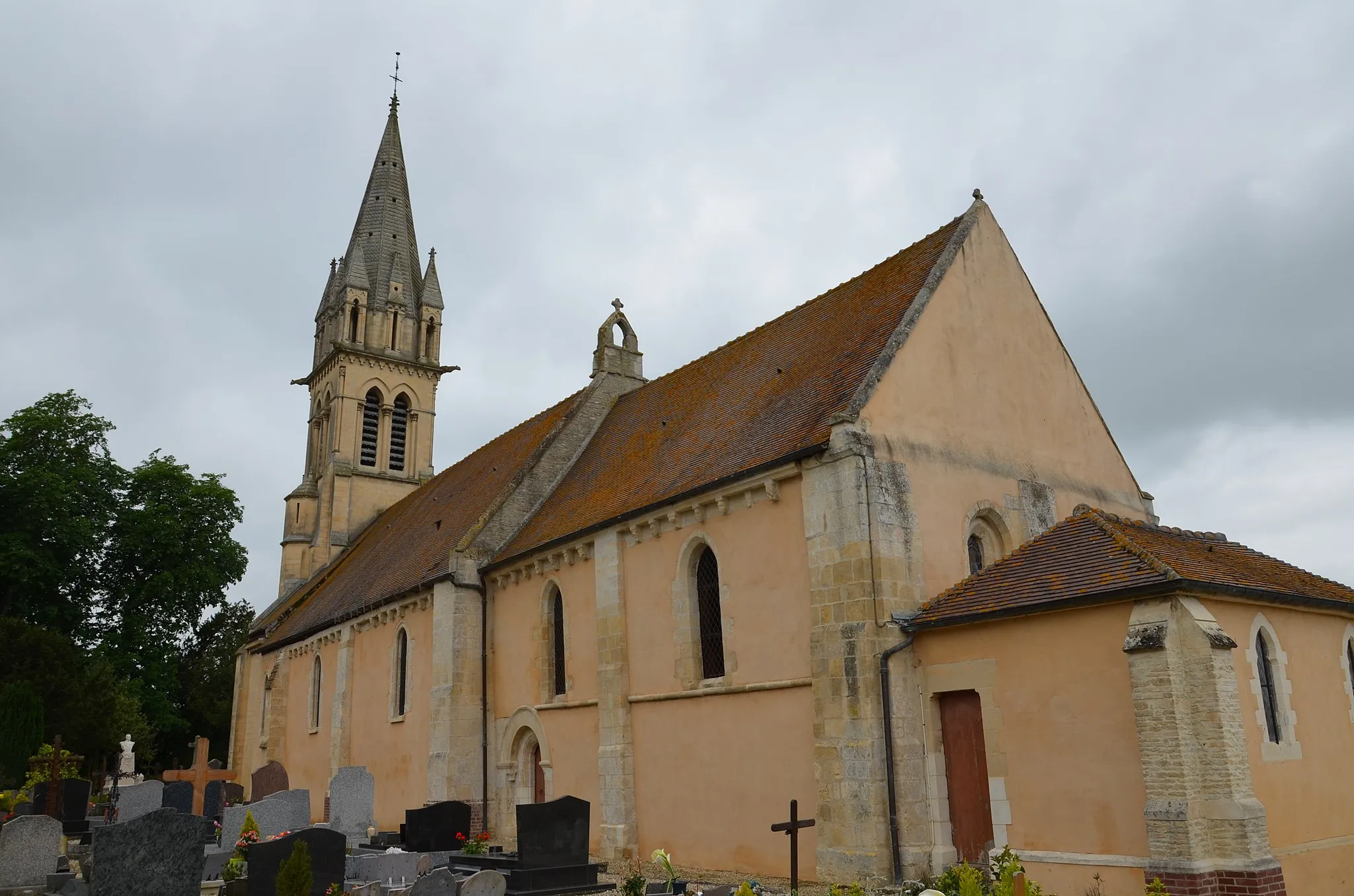 Photo showing: Église Saint-Germain de Magny-le-Freule.