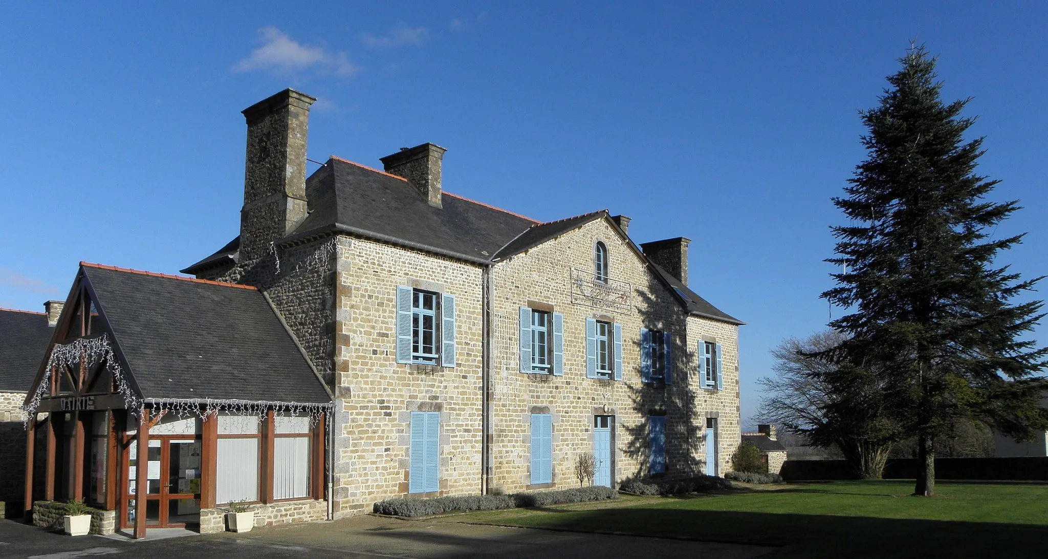 Photo showing: Mairie de Roz-sur-Couesnon (35).