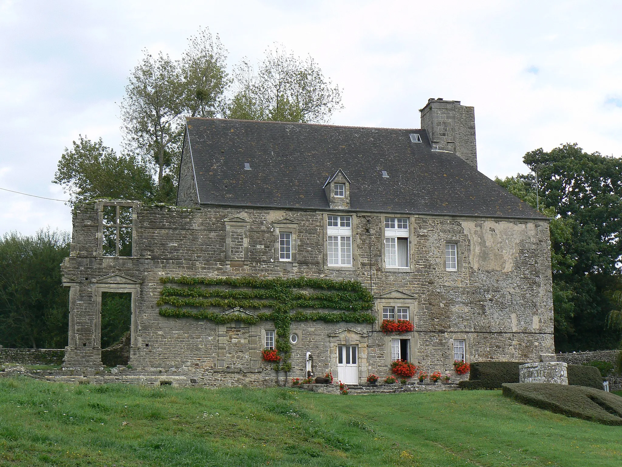 Photo showing: Manoir de Graffard à Barneville-Carteret (50)