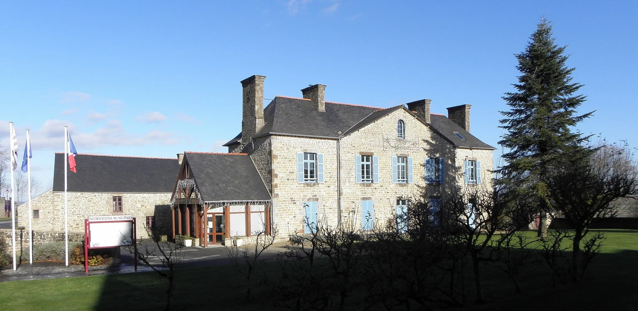 Photo showing: Mairie de Roz-sur-Couesnon (35).