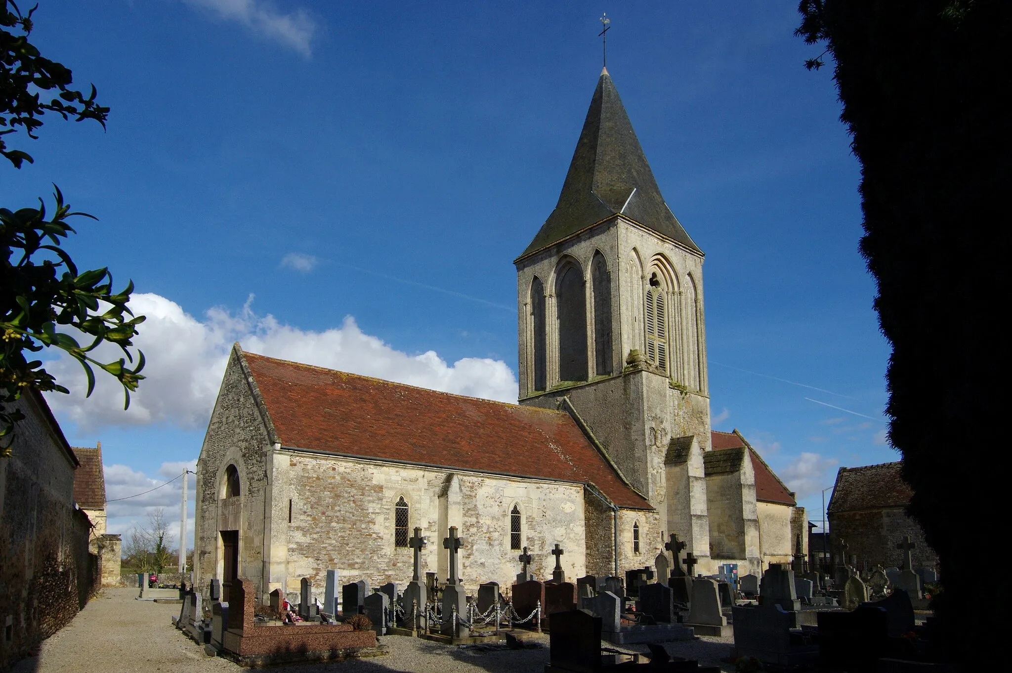 Photo showing: L'église Saint Germain de St Germain le Vasson, Calvados.