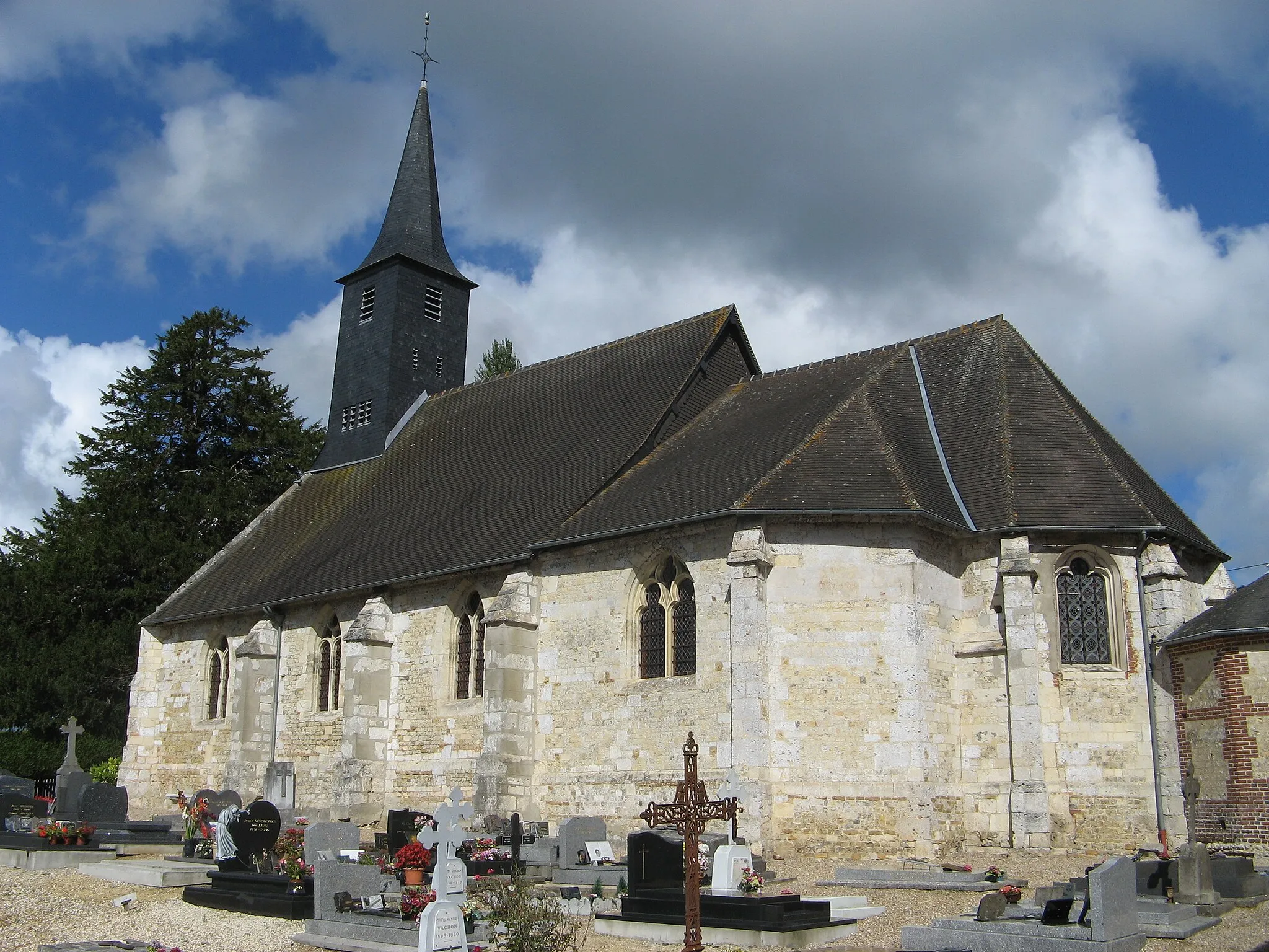 Photo showing: The church of Surville, Calvados