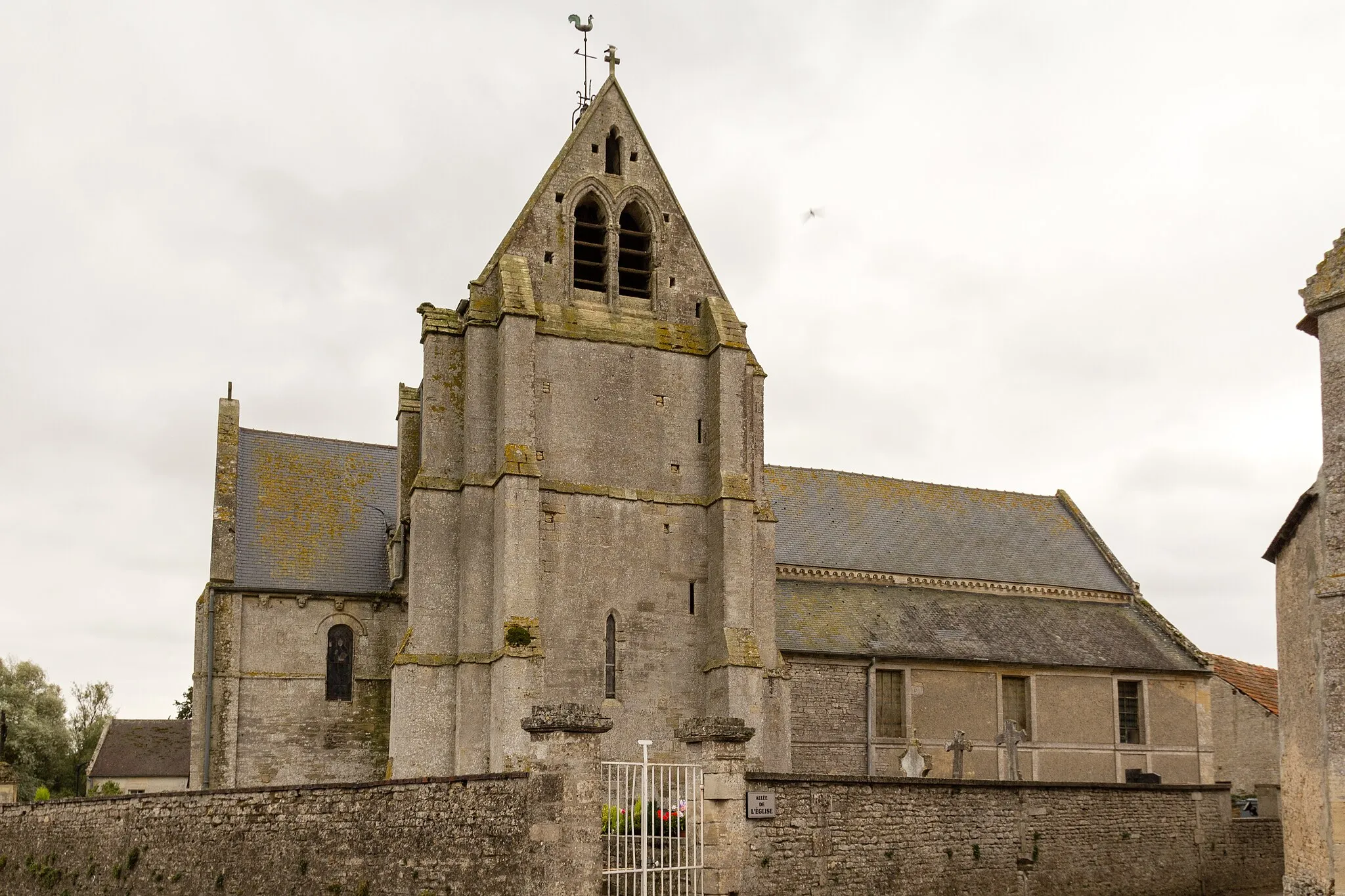 Photo showing: Église Saint-Martin de Tierceville (France).