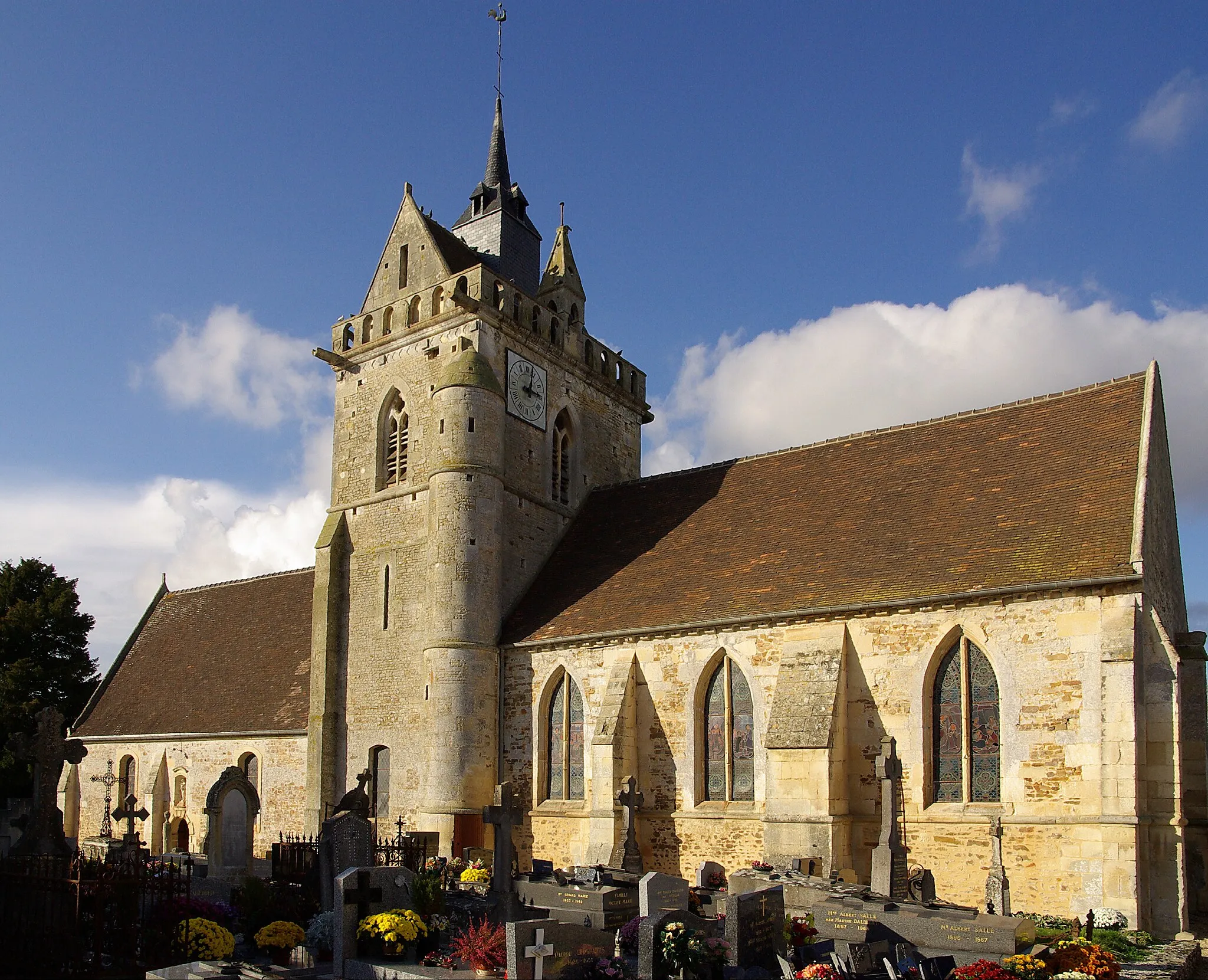 Photo showing: The church Notre-Dame (1606) in Urville.