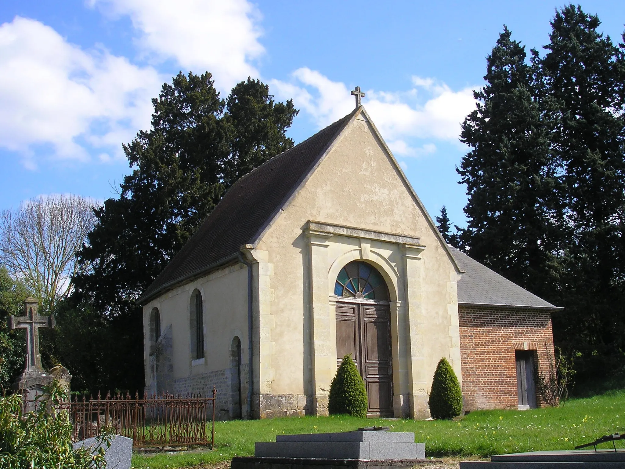 Photo showing: Victot-Pontfol (Normandie, France). La chapelle Saint-Martin de Pontfol.