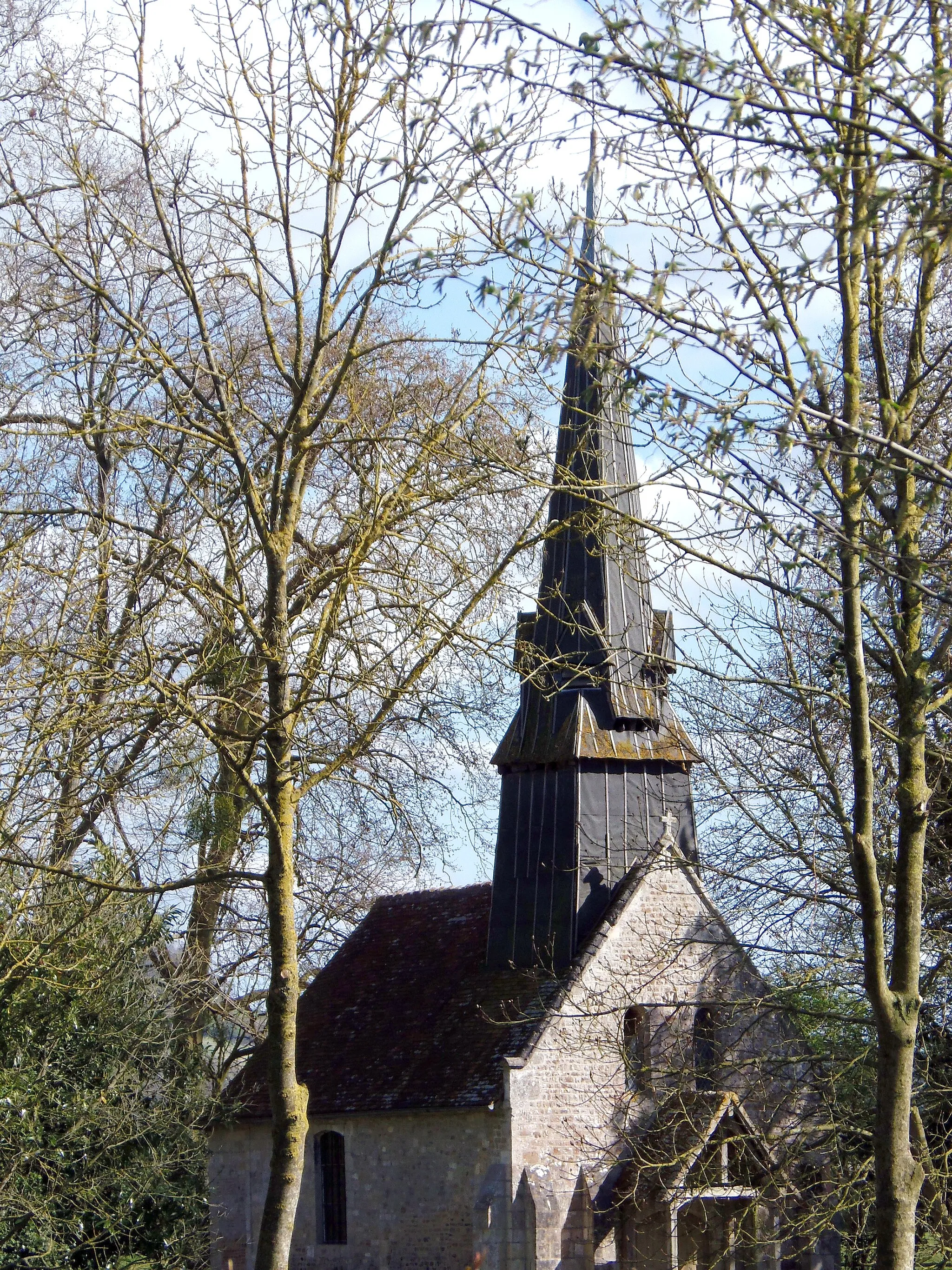 Photo showing: Victot-Pontfol (Normandie, France). La chapelle Saint-Denis.