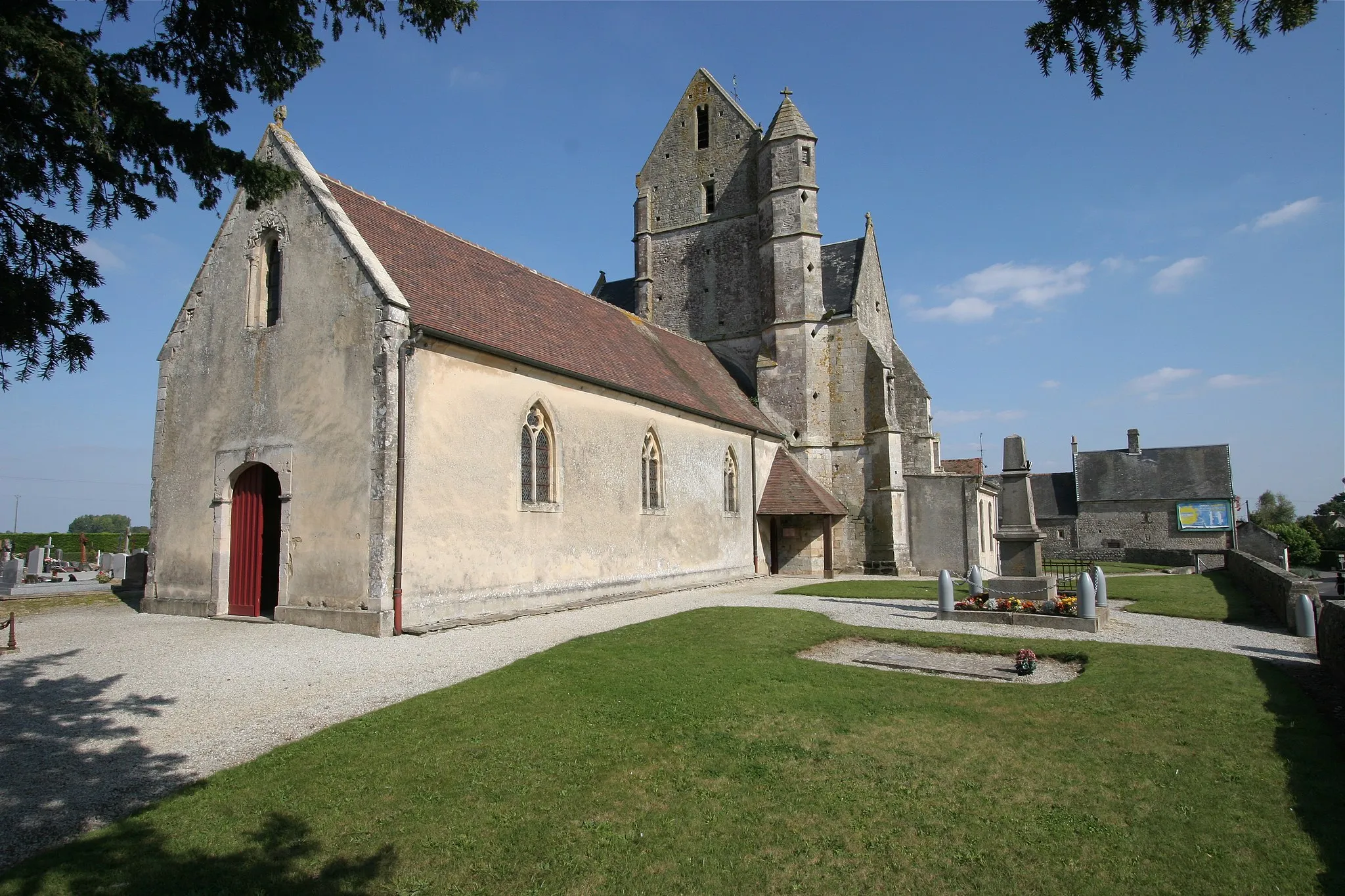 Photo showing: Église de Villers-Canivet (Calvados, France)