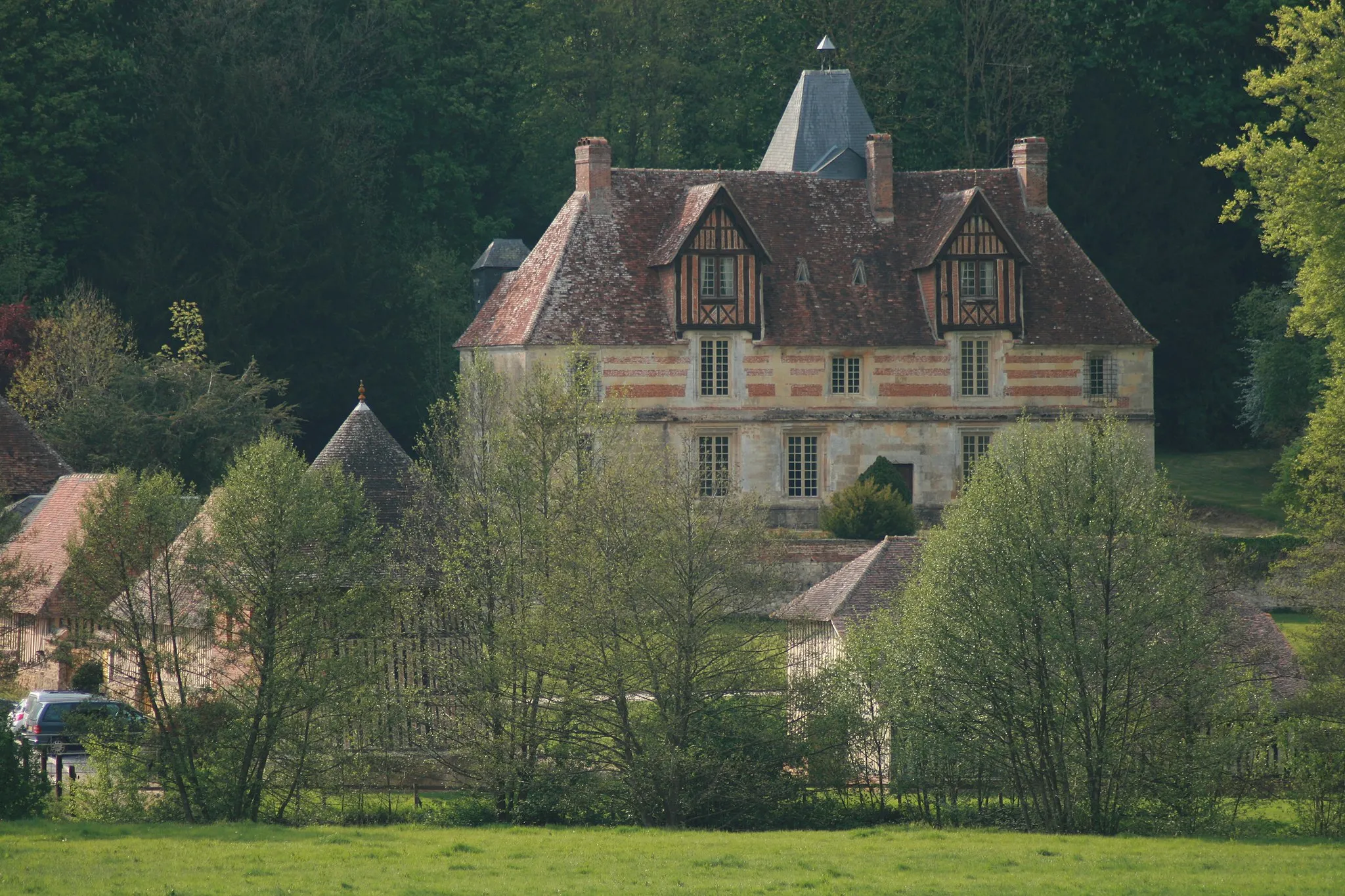 Photo showing: Saint Hippolyte Manor (Saint-Martin-de-La-Lieue, 14100).
