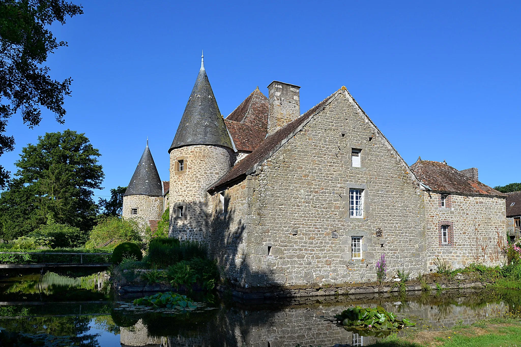 Photo showing: Manoir de Sainte-Croix-sur-Orne (Orne)