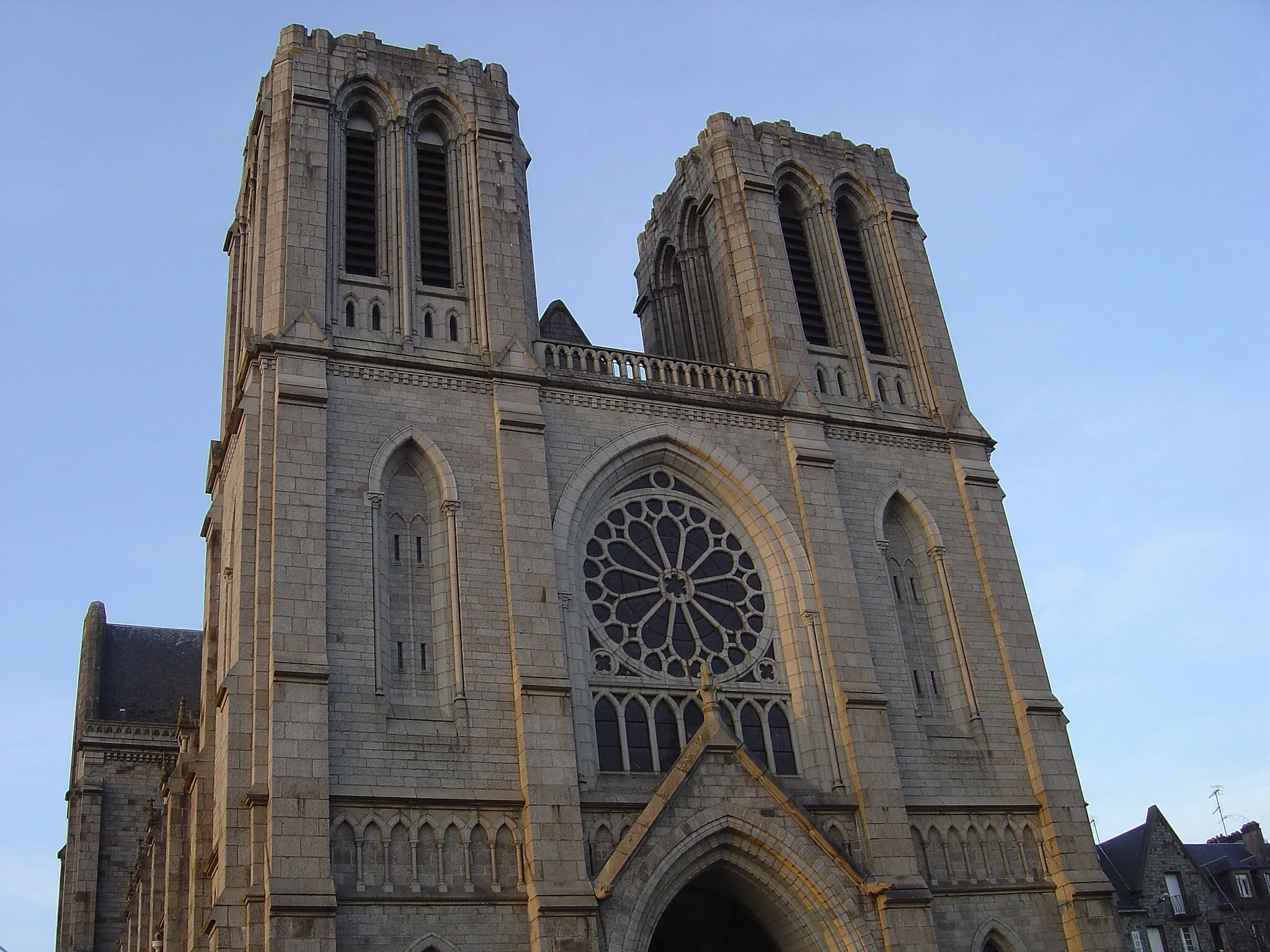 Photo showing: Photo de l'église Saint Germain de Flers de l'Orne prise le 04/02/07.