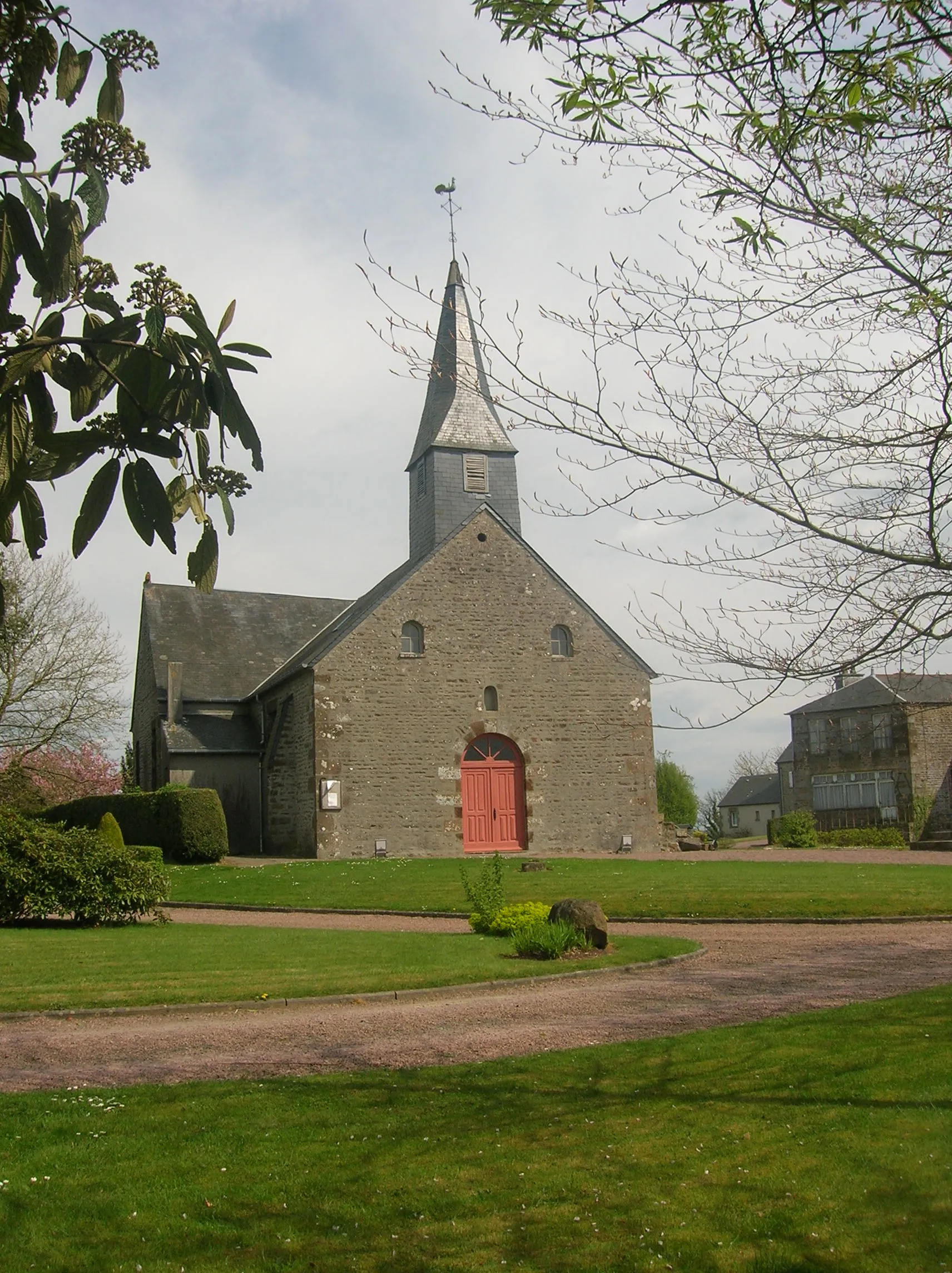 Photo showing: Eglise St Céneri Commune d'Aubusson (Orne)