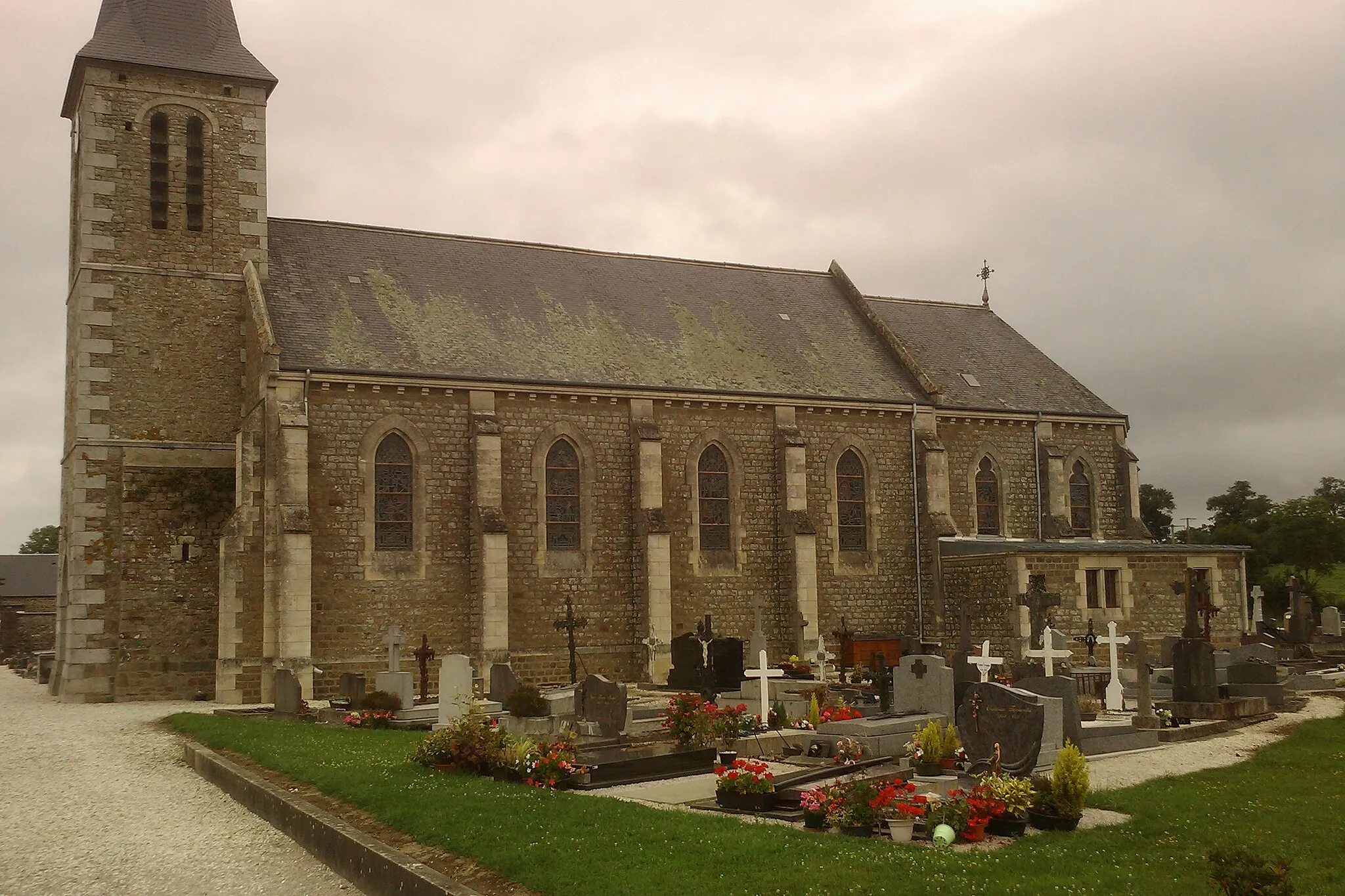 Photo showing: Église de fr:Giéville