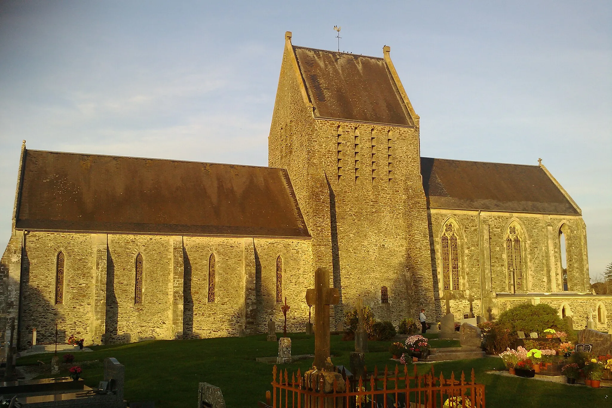 Photo showing: Église Notre-Dame de fr:Couvains (Manche)