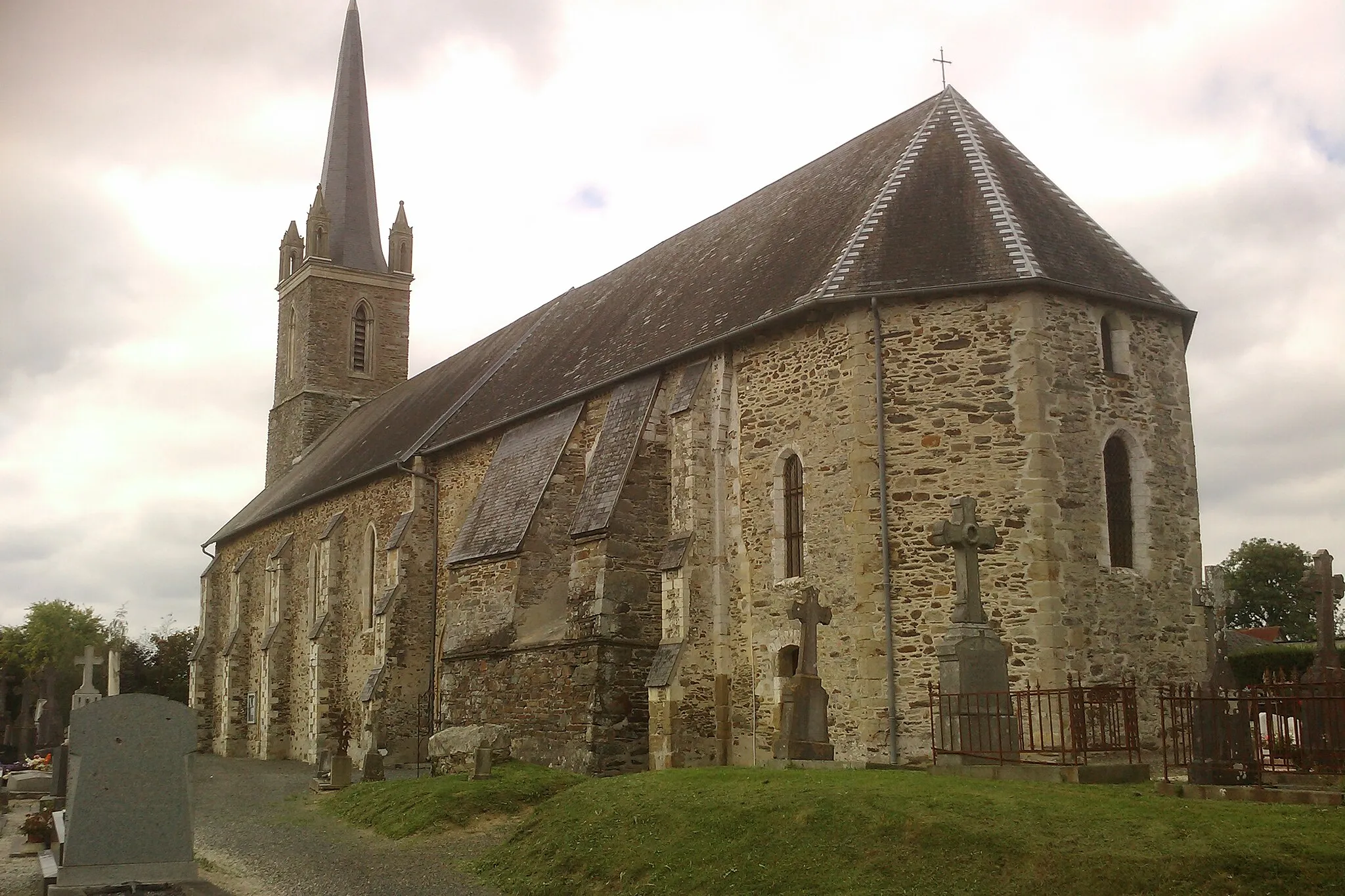 Photo showing: Église Saint-Ouen de fr:Baudre