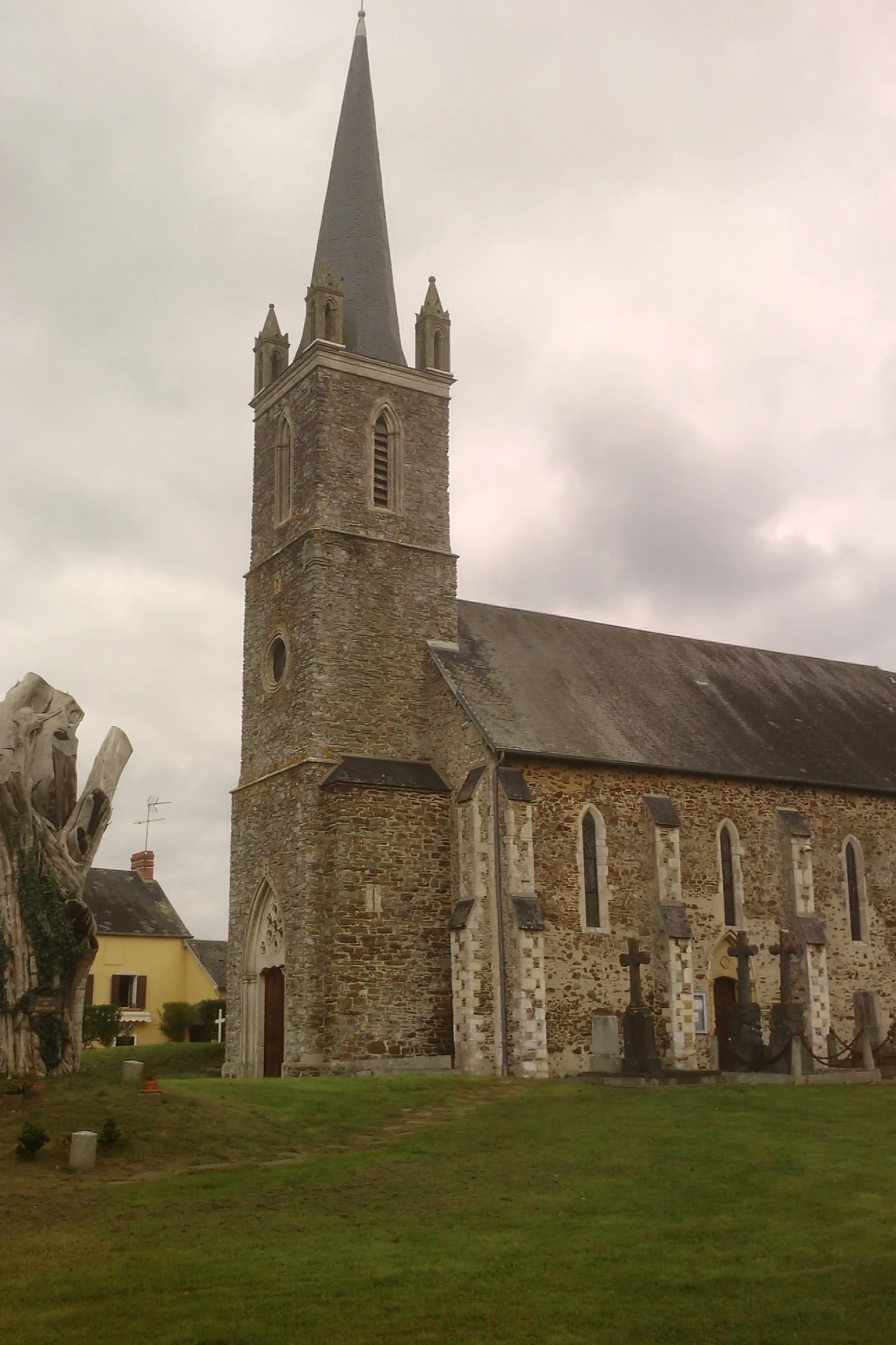 Photo showing: Église Saint-Ouen de fr:Baudre