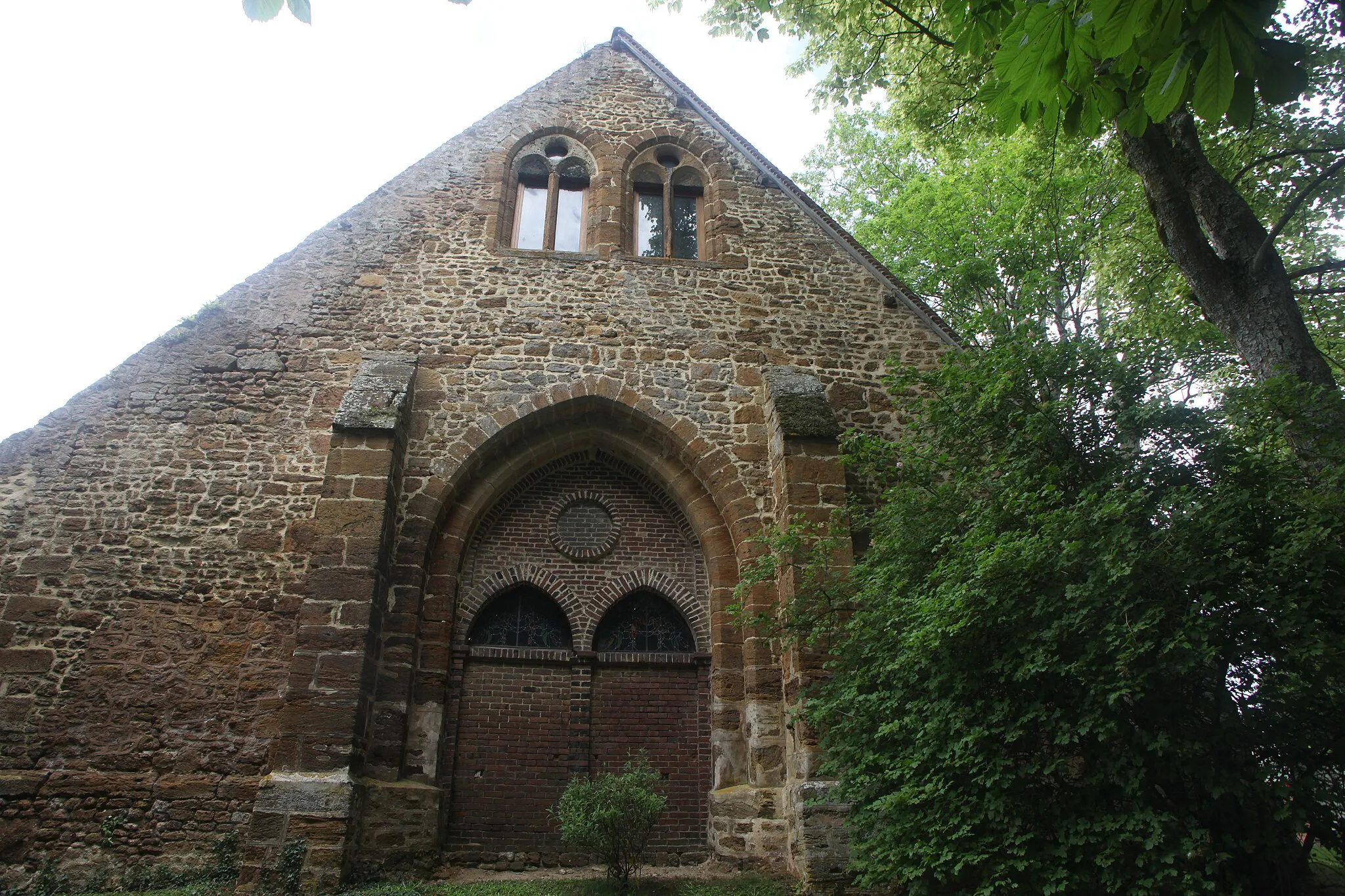 Photo showing: La Grange aux dîmes du prieuré Saint-Michel de Crouttes (Orne).