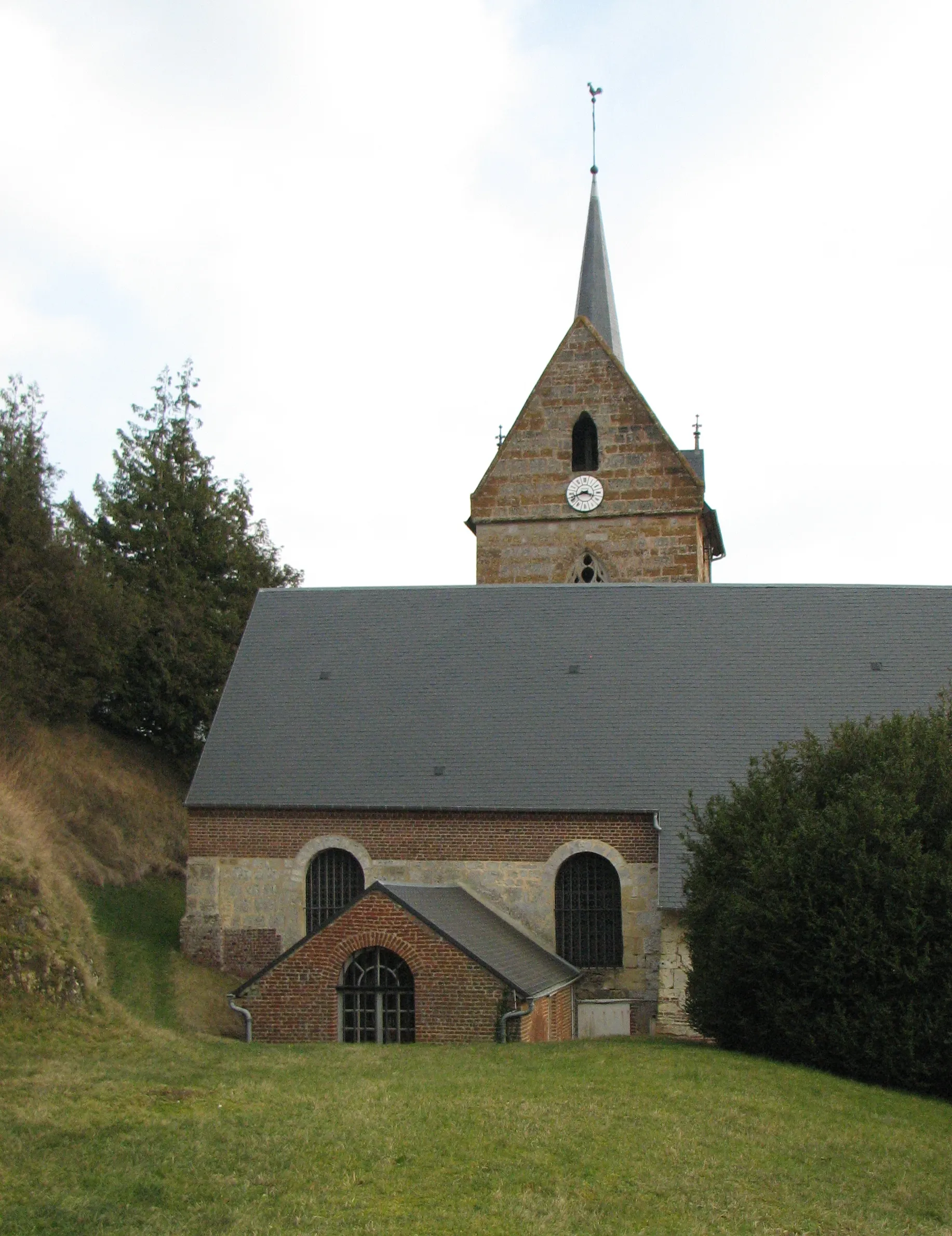 Photo showing: Église Saint-Michel de Crouttes dans l'Orne