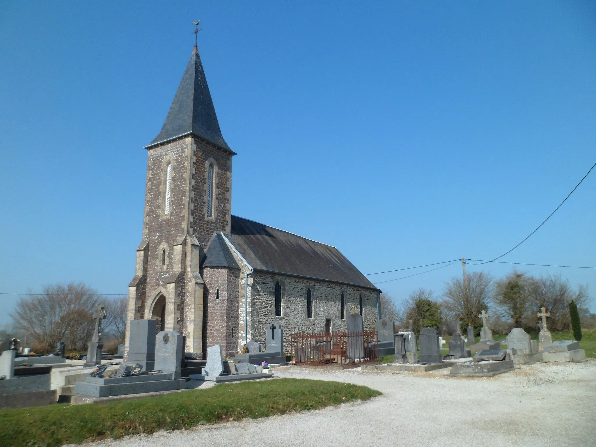 Photo showing: Église Saint-Nicolas de fr:la Haye-Bellefond