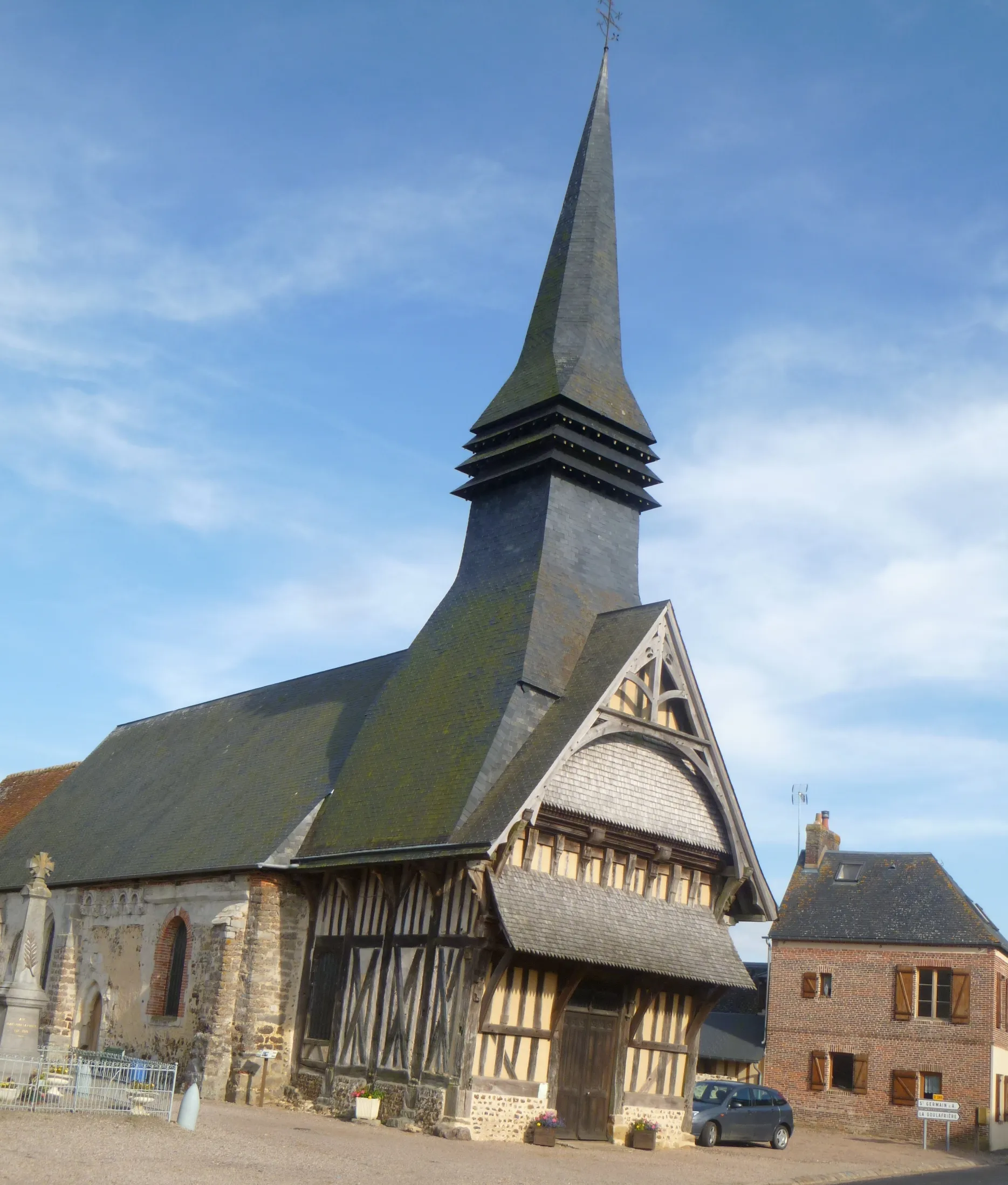 Photo showing: village proche de Vimoutiers situé en suisse normande, département de l'Orne