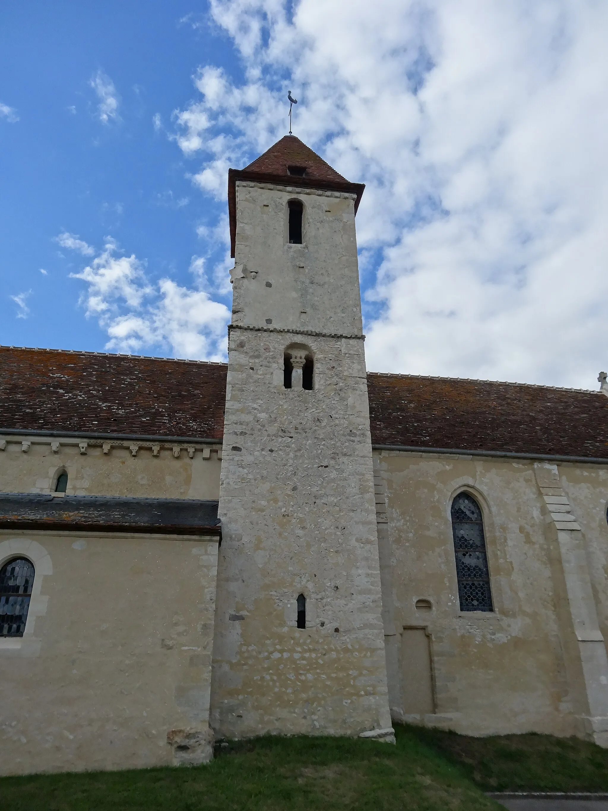 Photo showing: Sentilly (Orne) clocher de l'église